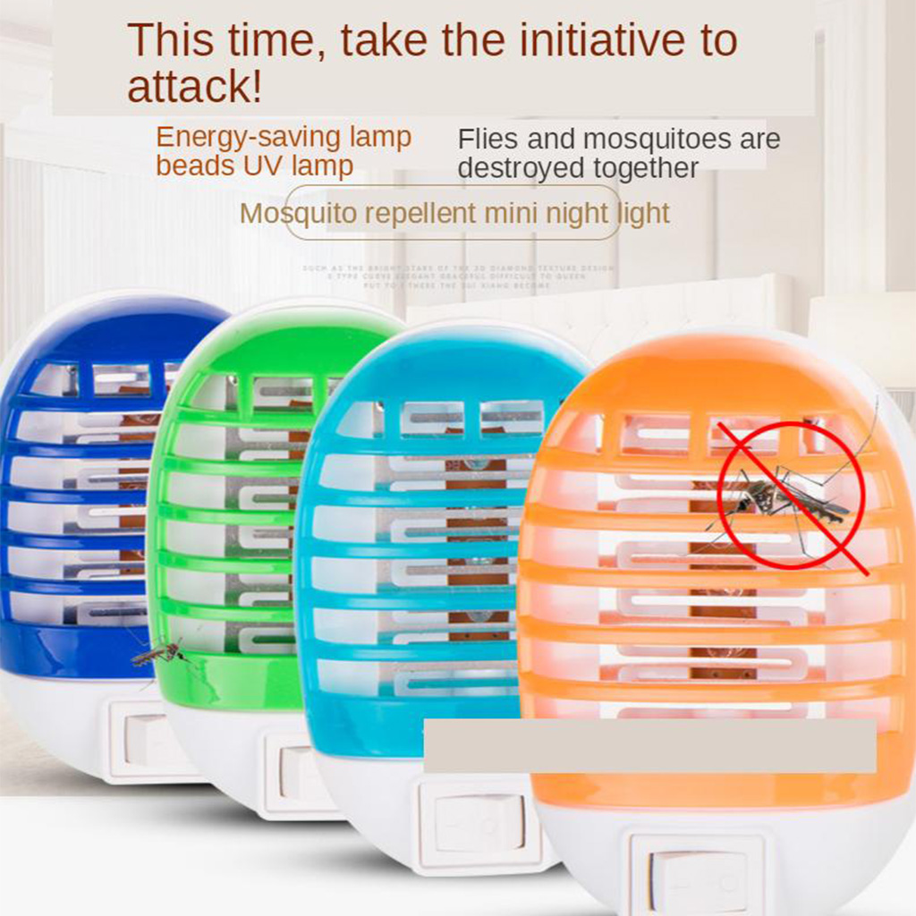 LED USB Mosquito Lamp Radiation-Free Mosquito Repellent  Dark blue 01