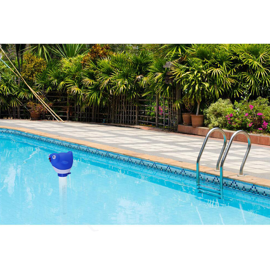 Swimming Pool Thermometer Hot Tub Floating Water Temperature Gauge Sea Lion