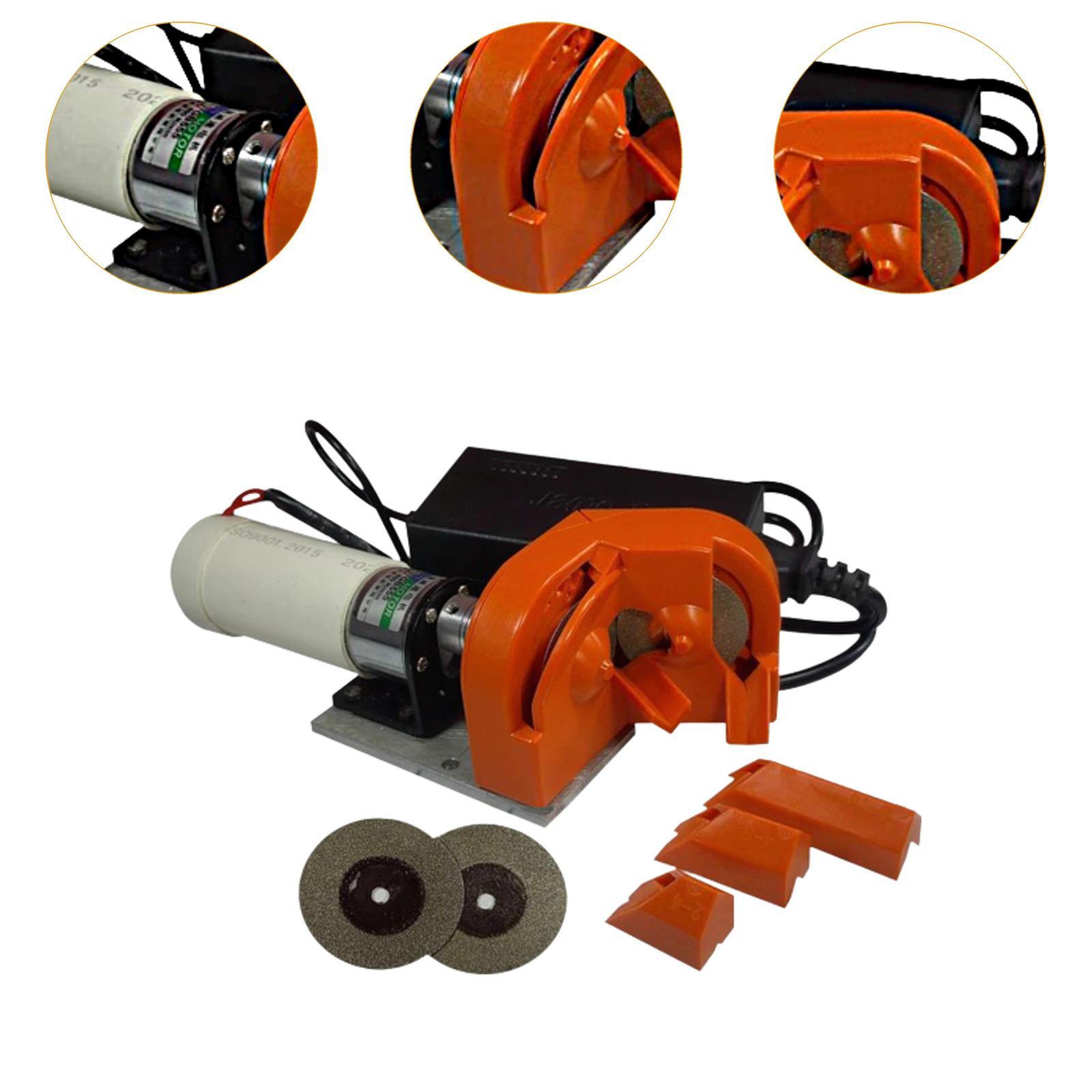 Portable Electric Drill Bit Sharpener Knife Sharpener Sturdy Quickly Compact