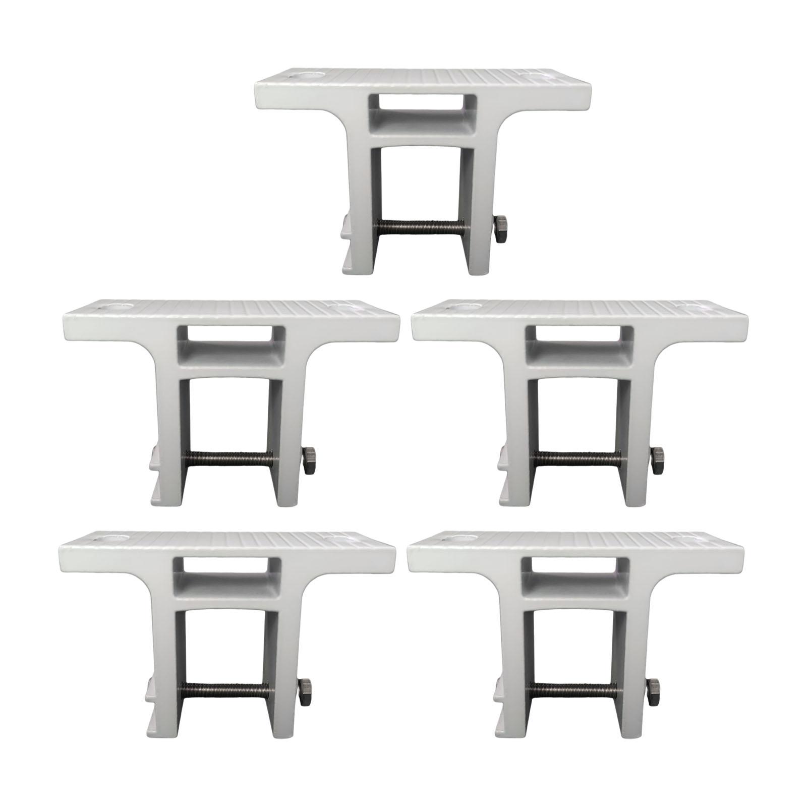 5Pcs Retractable Awnings Wall Mounting Bracket Outdoor for Patio Yard Garden