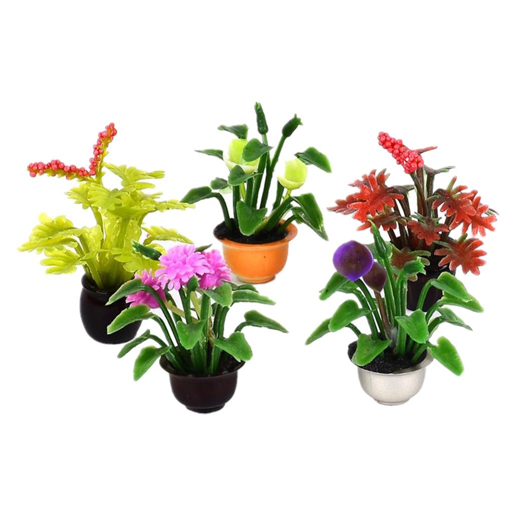 Mini Garden Flower Pot 5pcs