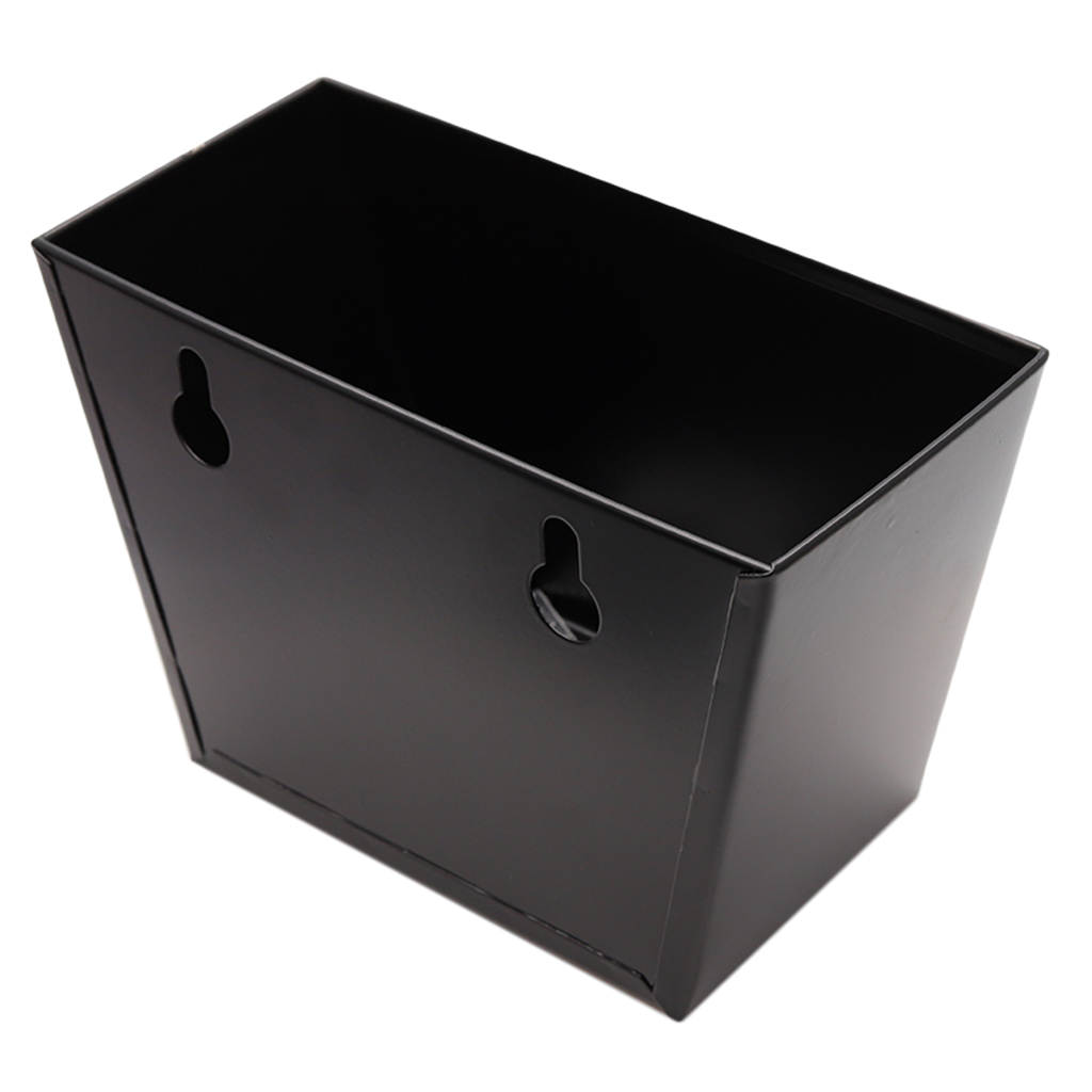 2xBar Wall Mount Bottle Beer Opener Cap Stainless Steel Box Catcher Black