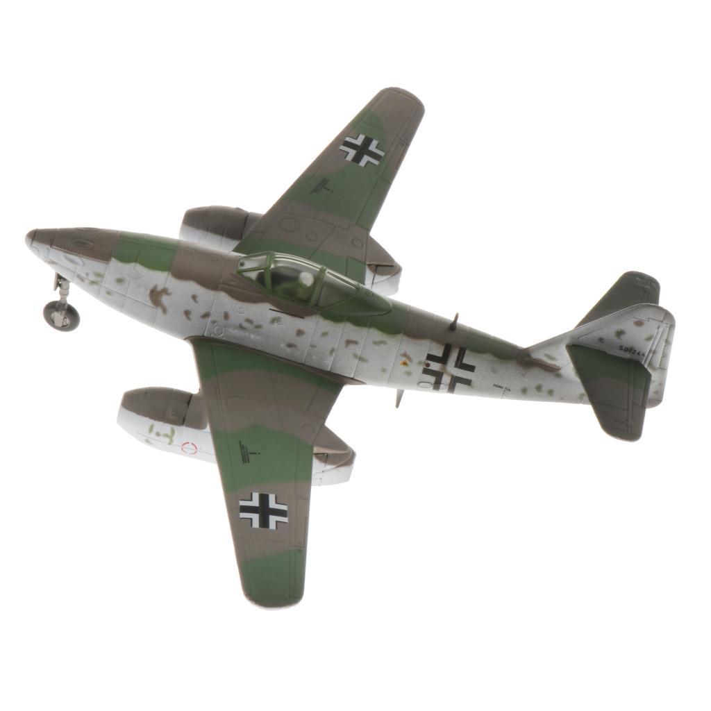 New 1:72 WW2 German Me-262 Fighter Bomber Aircraft 3D Alloy Model