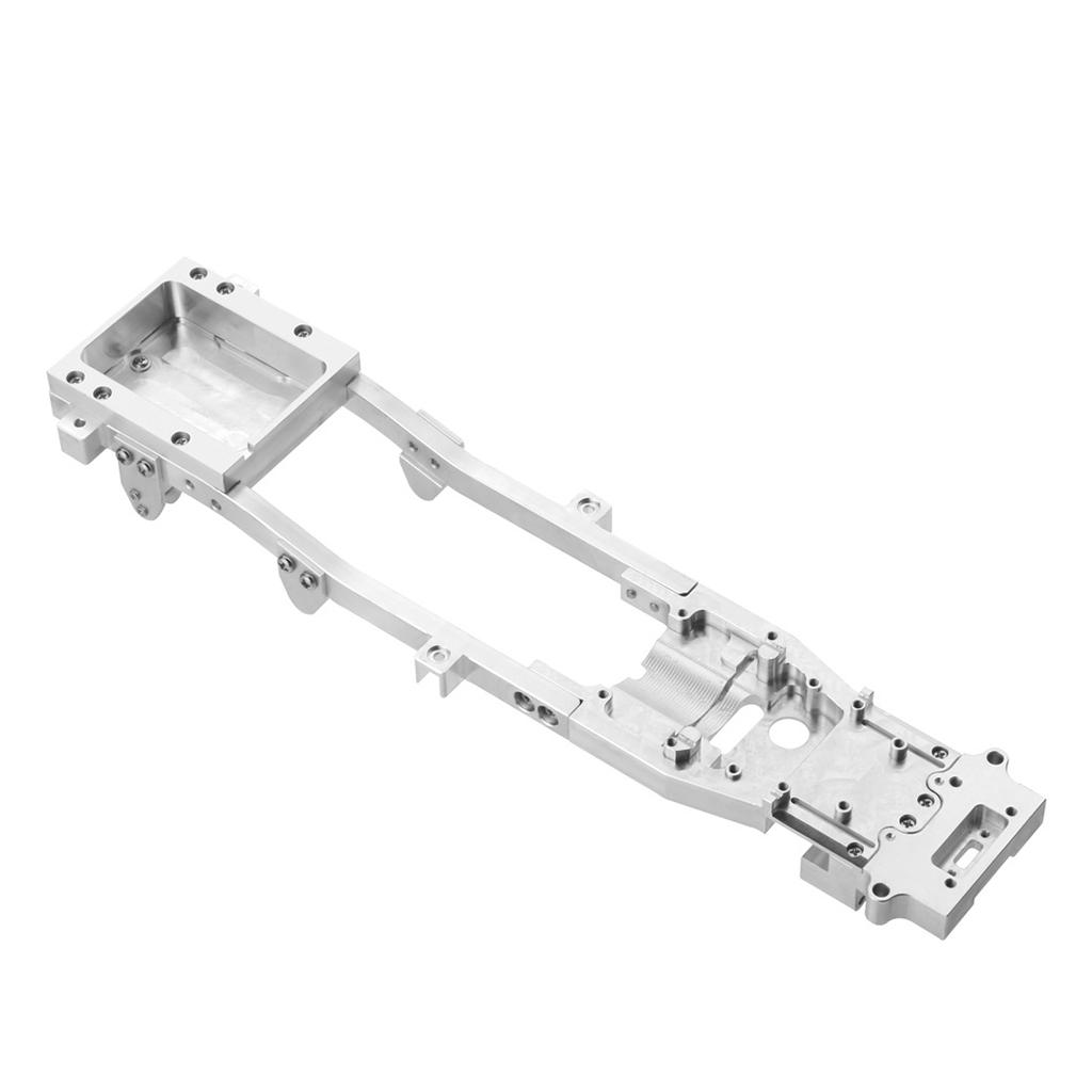 All-Metal Chassis for WPL D12 RC Truck Car Parts Modified Accessory Silver