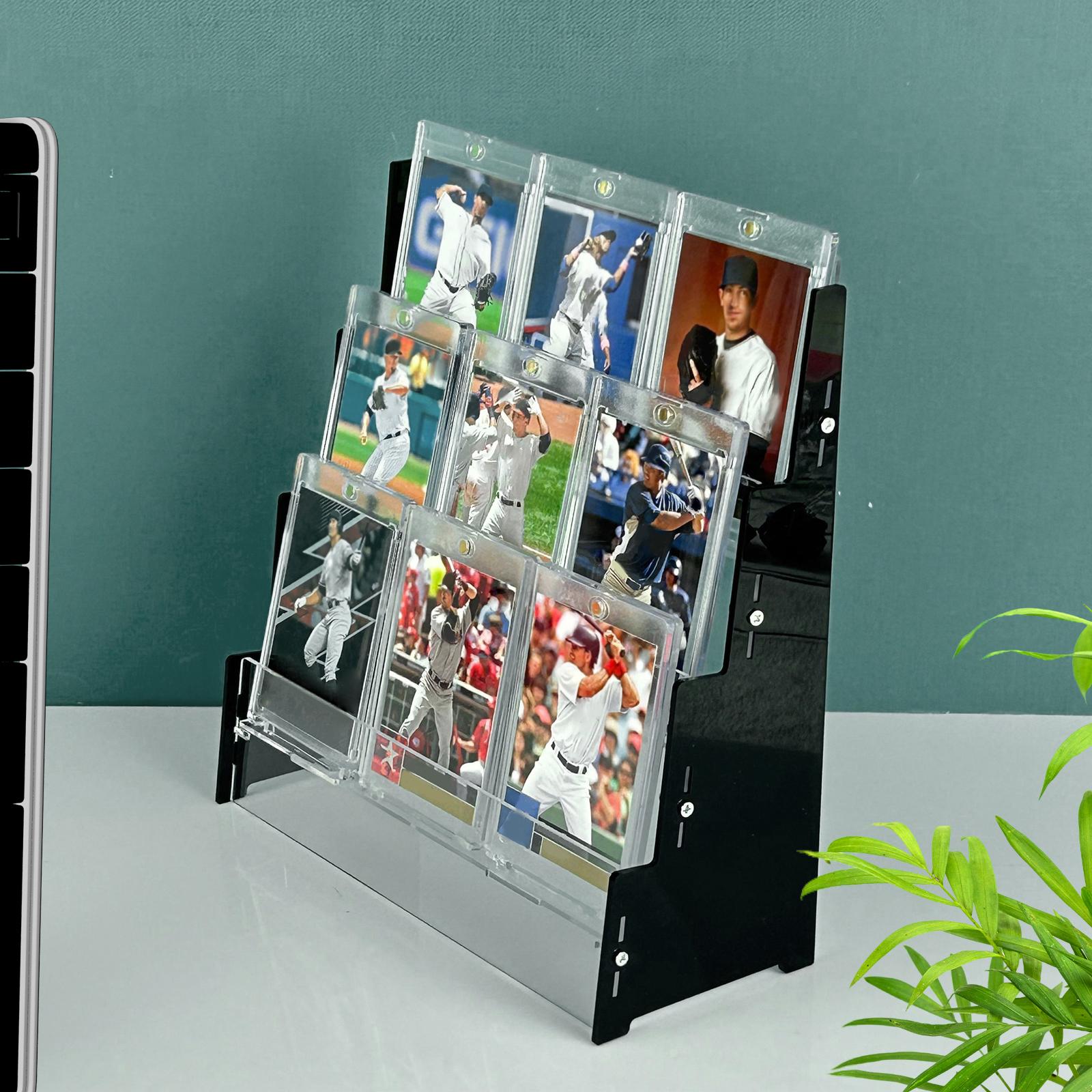 Trading Card Display Shelf