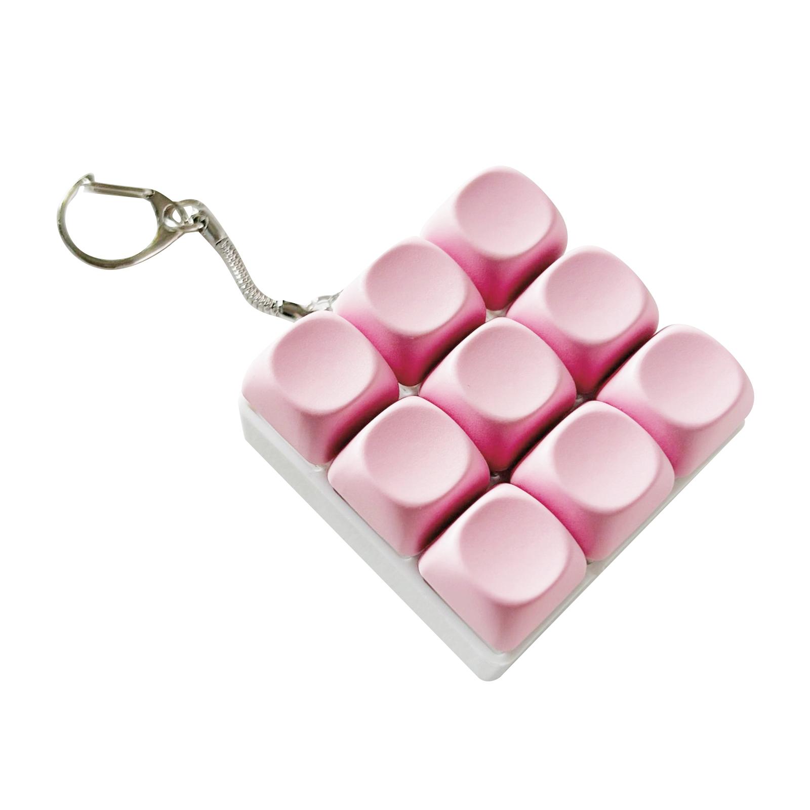 Mini Key Board Keychain Toy