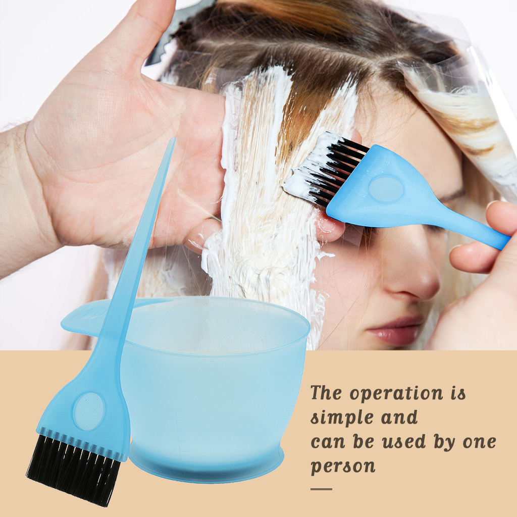 Salon Hair Coloring Dyeing Kit Mixing Bowl Tint Tool Bleach eBay