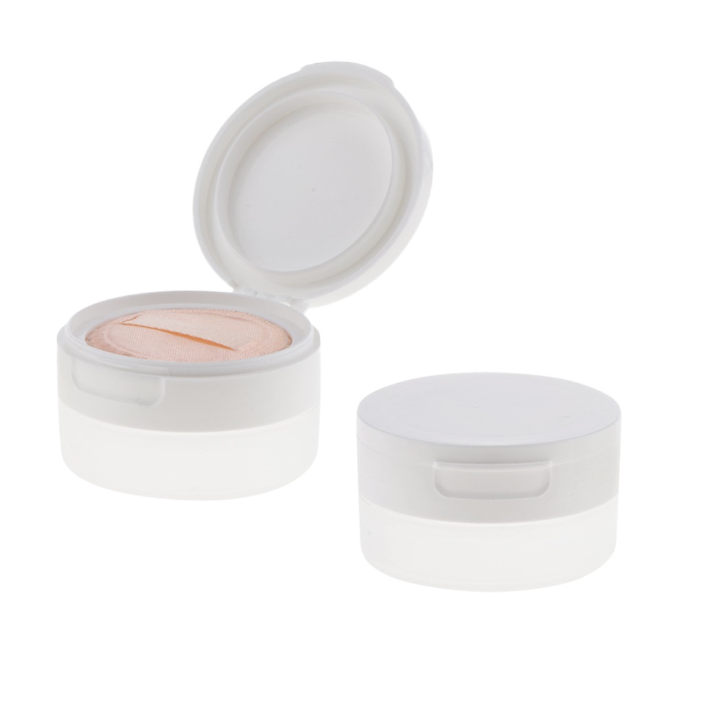 6 Stück Klare Puder-Dosen 10 G – Mit Sieb, Nachfüllbar Für Loses Make-up, Lidschatten & Reise