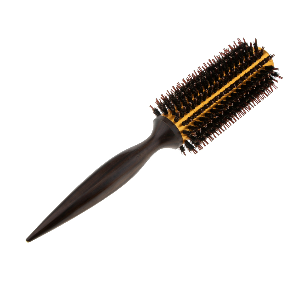 Round Hair Brush Roll Comb Bristle Curly Styling Curling Beauty Salon