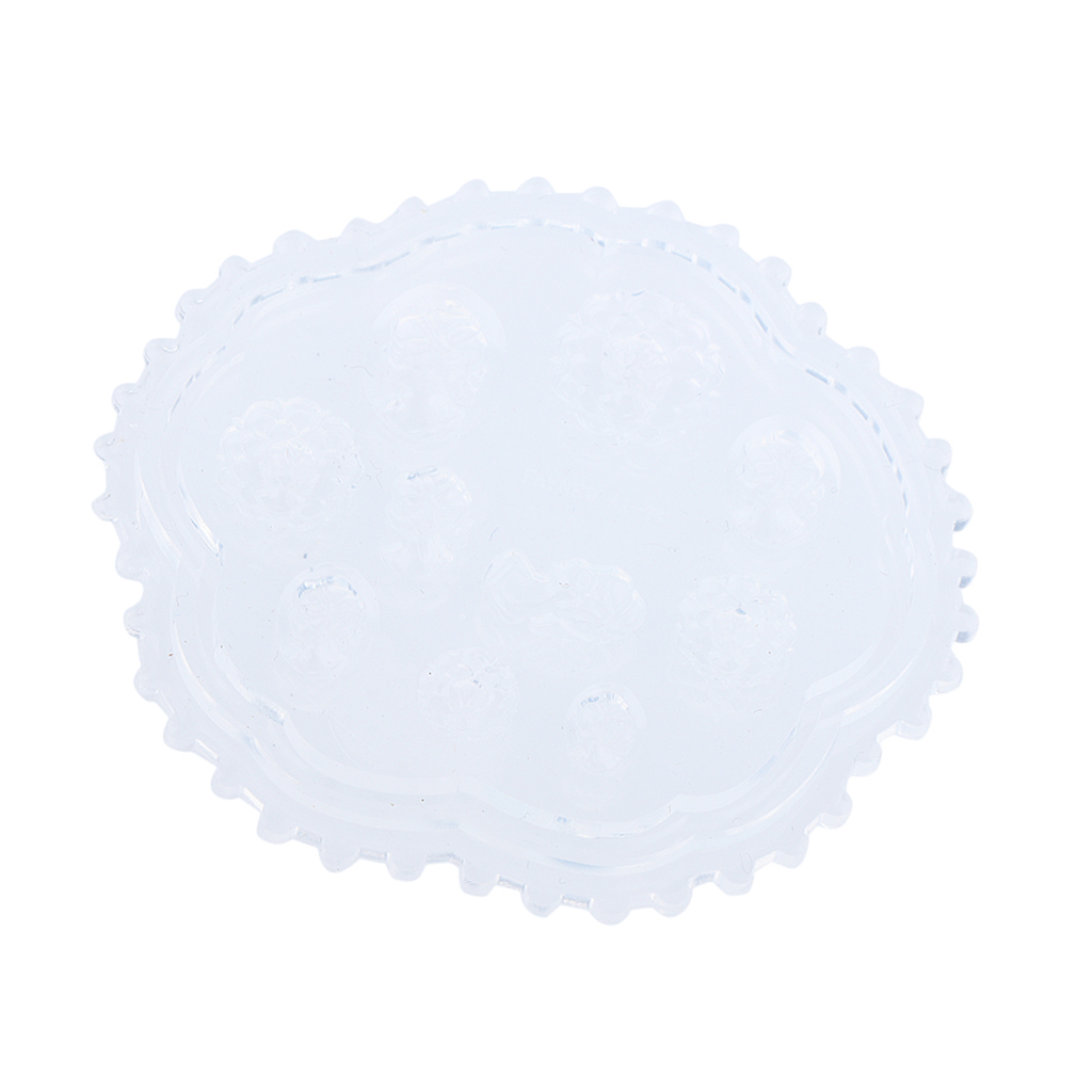 3D Acrylic Powder Sculpture Mold Silicone Nail Art Flower Template Manicure 4