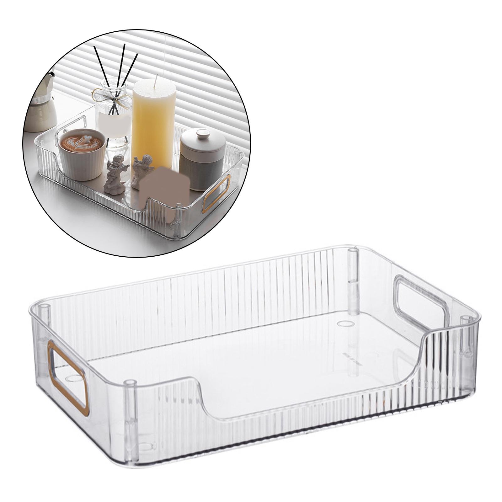 Makeup Shelf Organizer Display Shelf Tray for Office Countertop Dresser