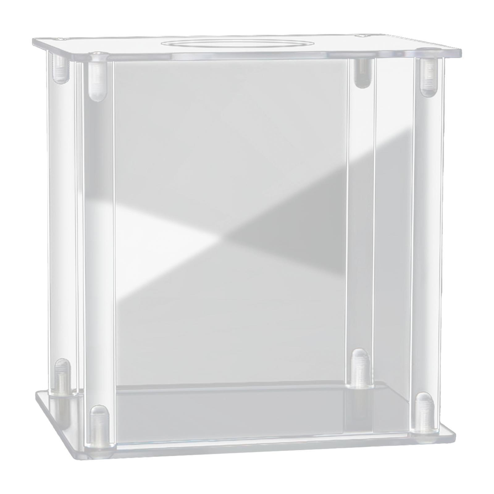 Clear Acrylic Flower Display Stand