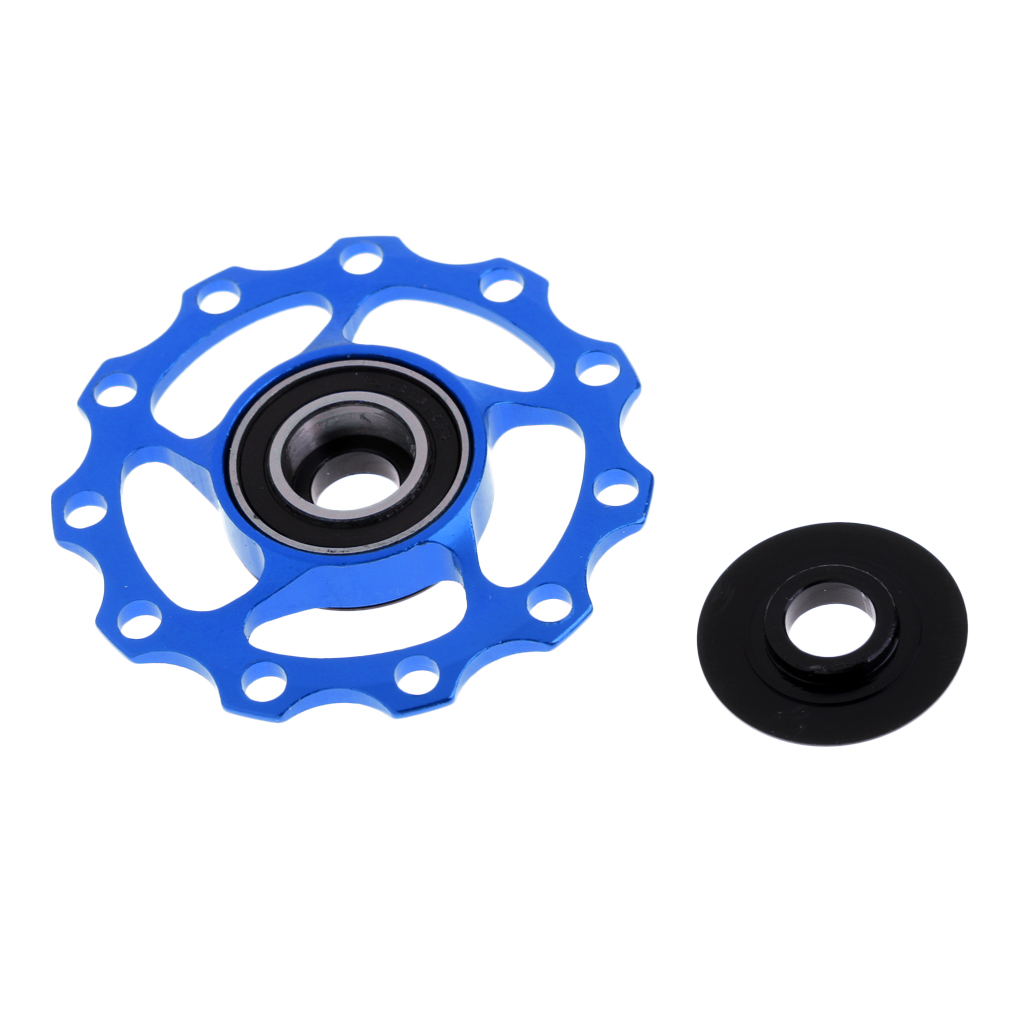 Bike Bicycle 11T Aluminum Sealed Bearing Jockey Wheel Rear Derailleur ...