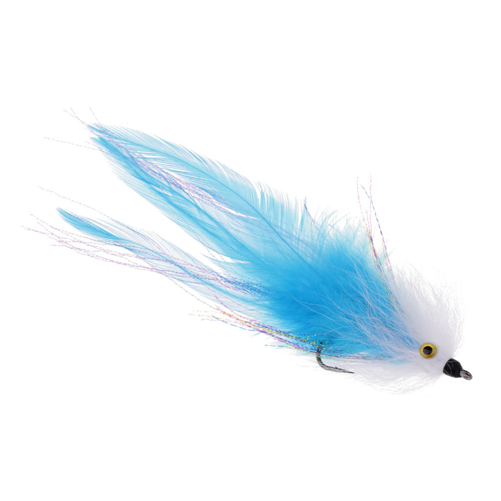 2 stücke Forelle Lachs Steelhead Hecht Fliegenfischen Streamer Fliegen mit 2 stücke Forelle Lachs Steelhead Hecht Fliegenfischen Streamer Fliegen mit