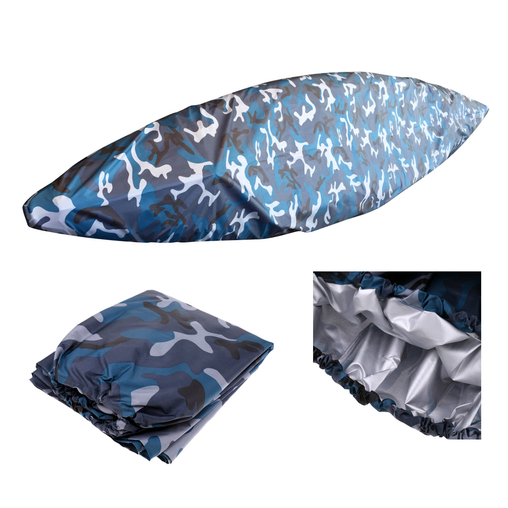 Camo Waterproof UV Resistance Kayak Boat Canoe Storage Cover 8 Size