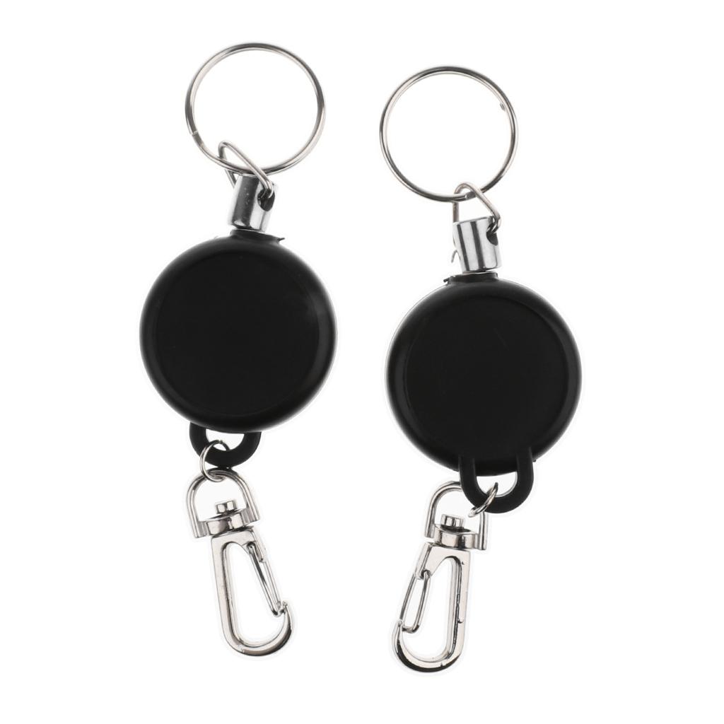 Retractable Key Reel 35mm 60cm