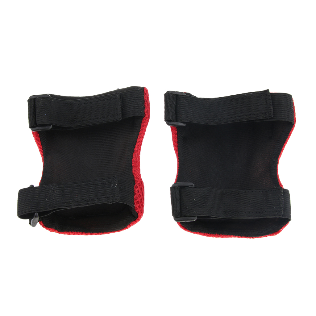 2 set Kids Roller Skating Bicycle Helmet Knee Wrist Guard Elbow Pad