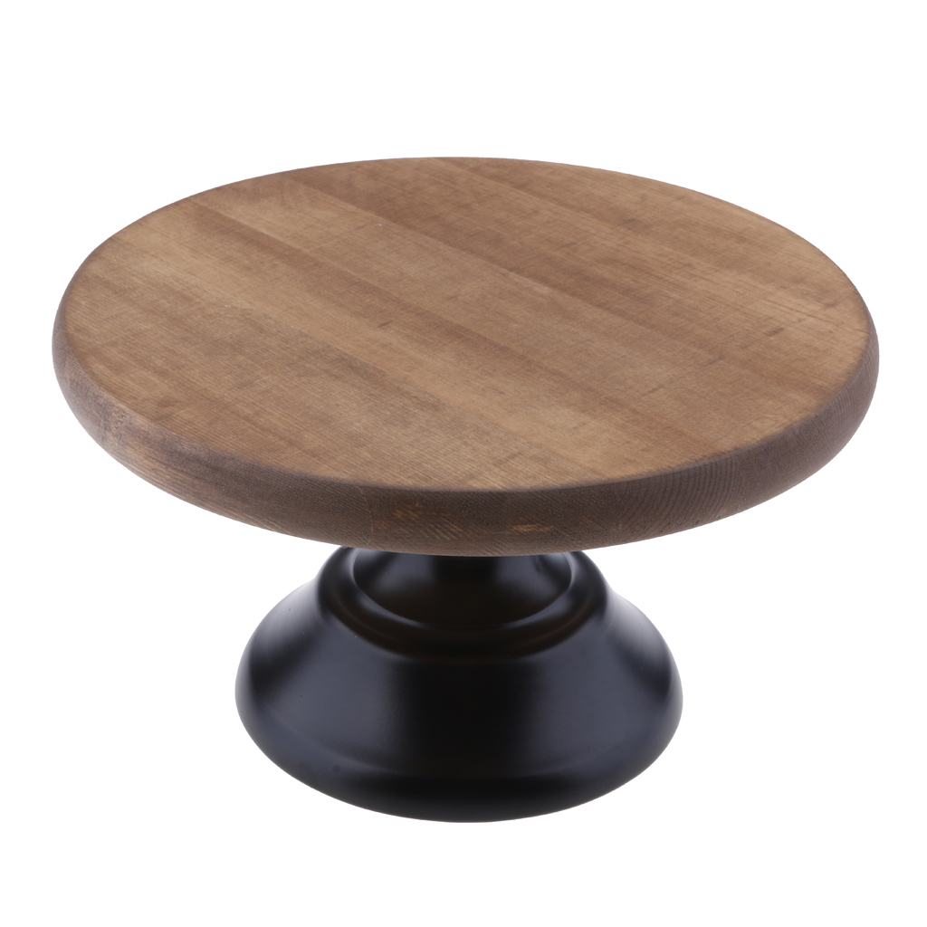 Cake Stands Round Cupcake Stands Iron Wood Dessert Display Serving