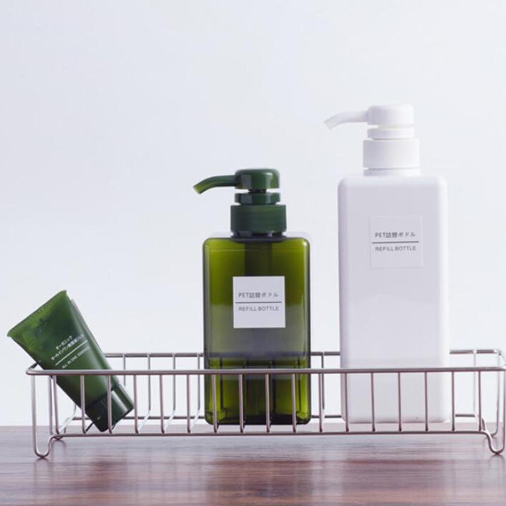  Dispenser Cosmetic Containers Bottle  Dark green 250ml