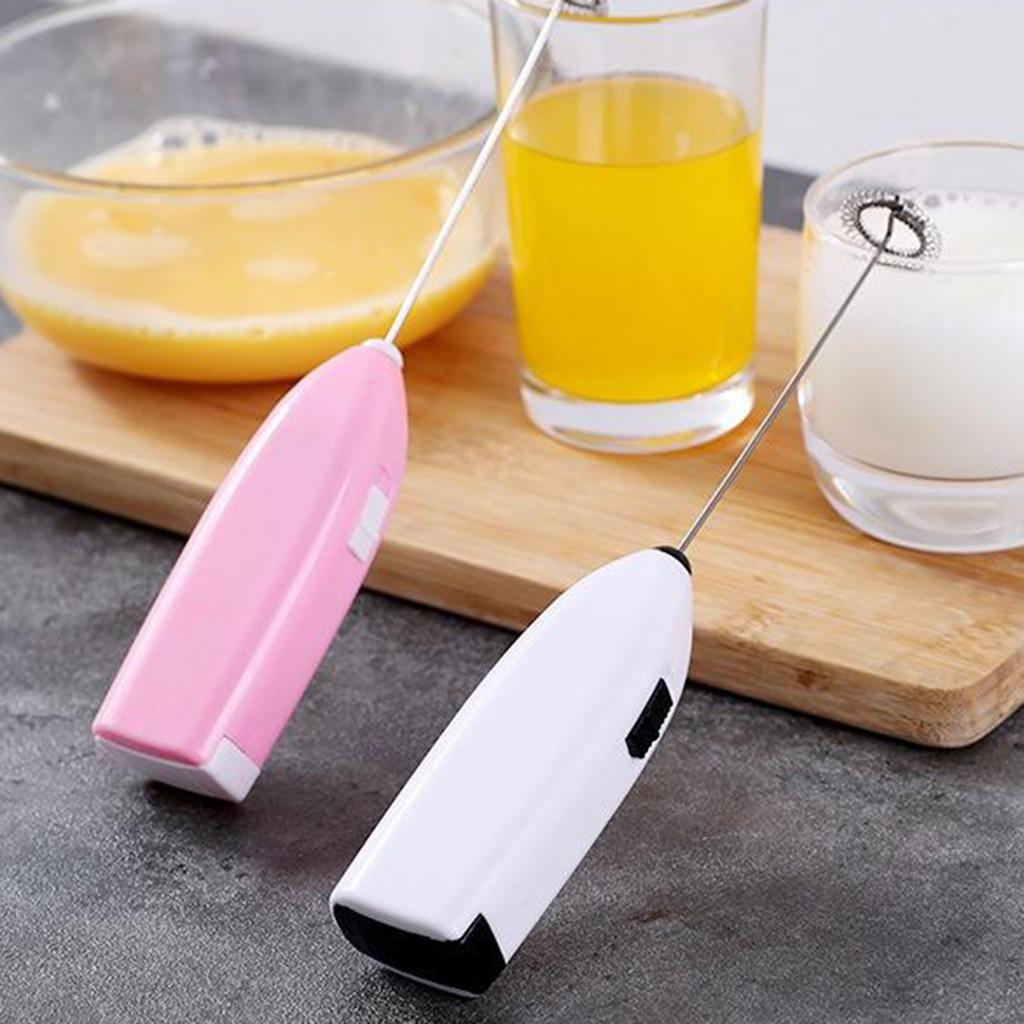 3xHandheld Stainless Steel Electric Egg Beater Milk Mixer Kitchen Tools Blue