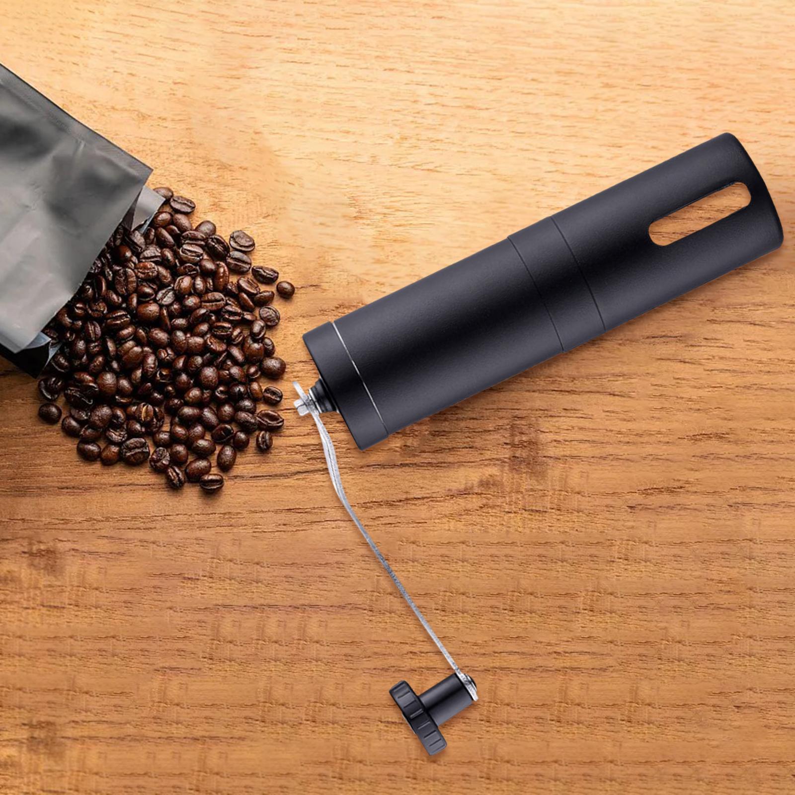 Small Manual Coffee Grinder Stainless Steel Bean Grinder Espresso Travelling