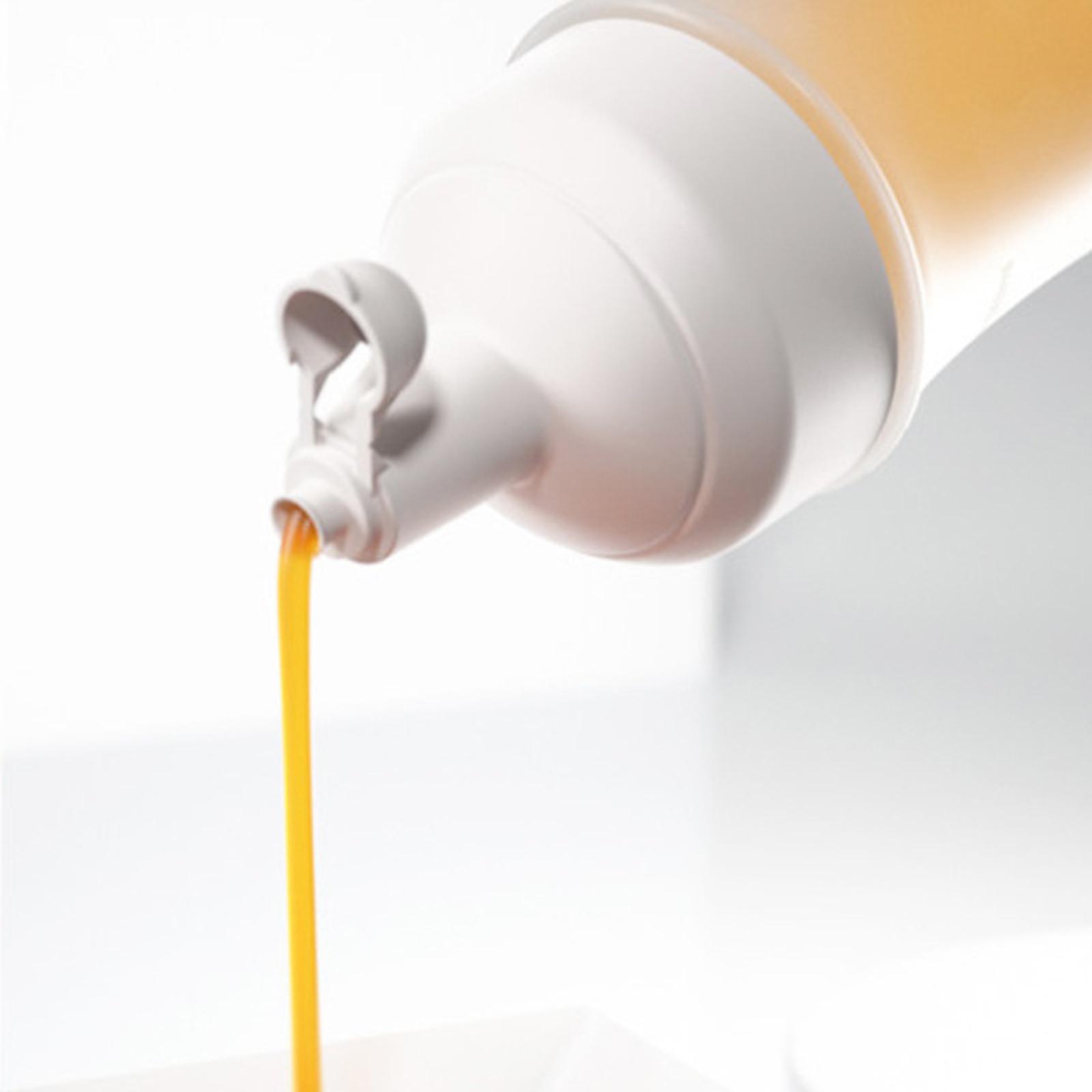 350ml Condiment Dispenser Home with Graduated Salad Bottle Gadgets Pink