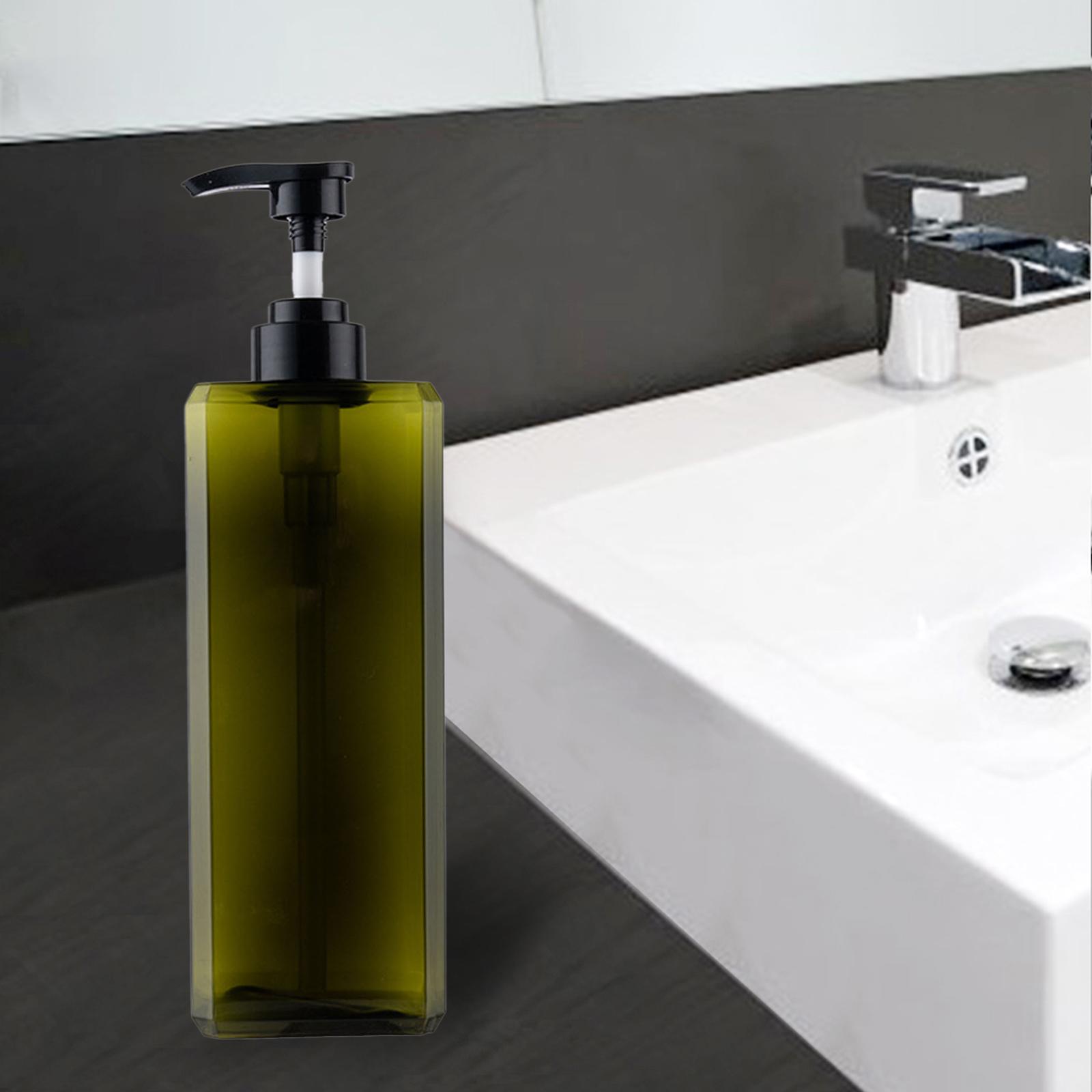 Simple Soap Dispenser Bottle Shower Bottle Pump 1000ml green