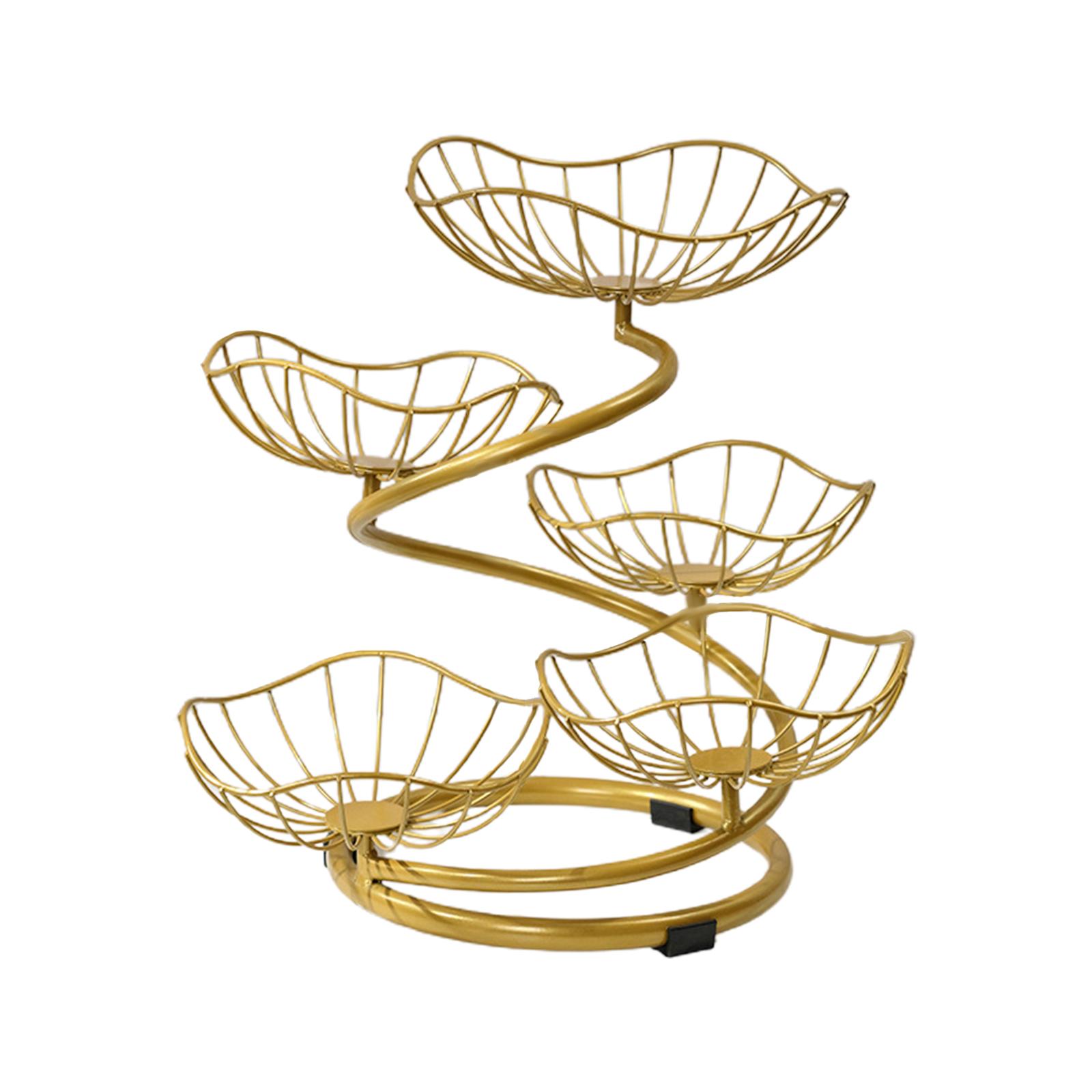 5 Tier Fruit Basket Rack