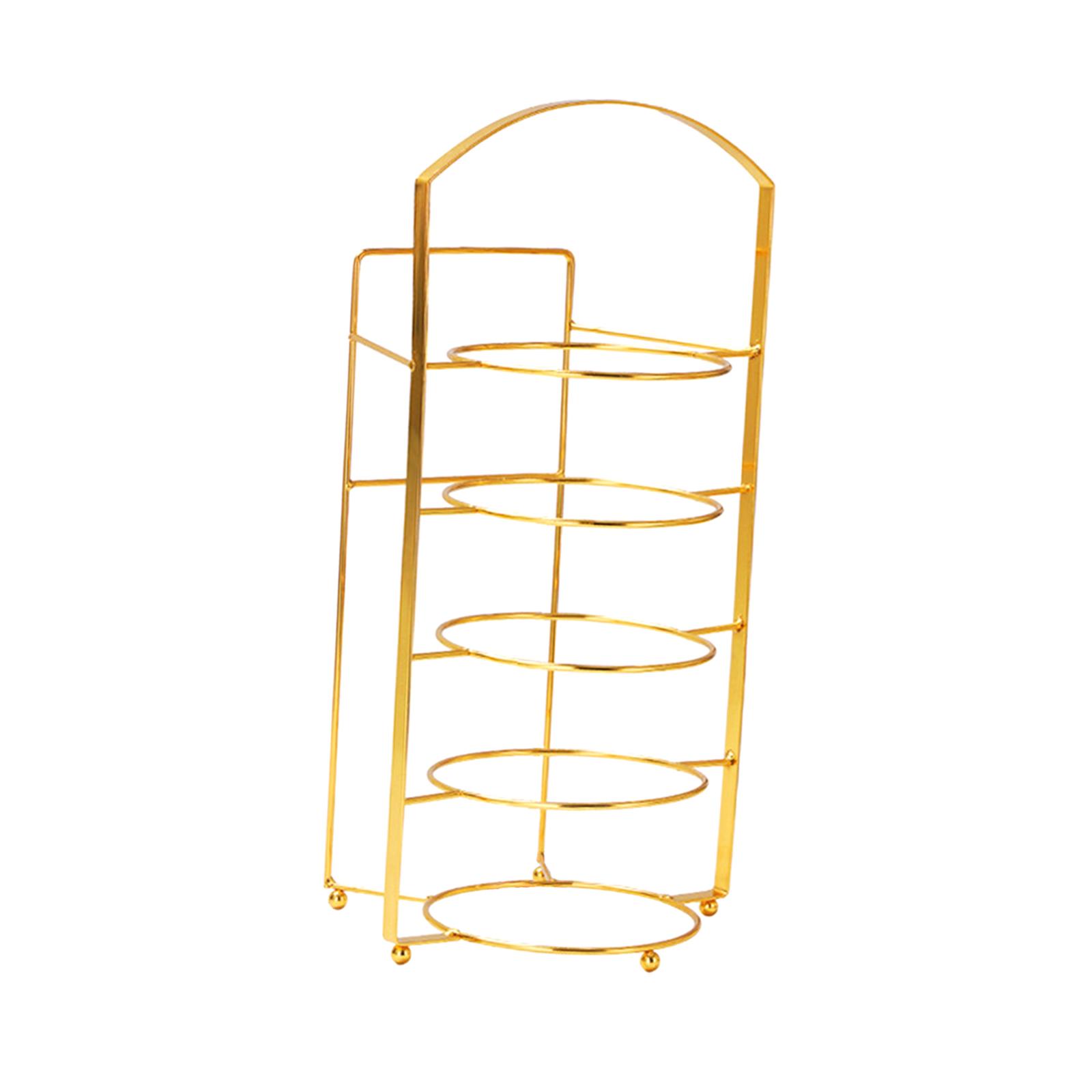 Expandable Countertop Shelf Gold