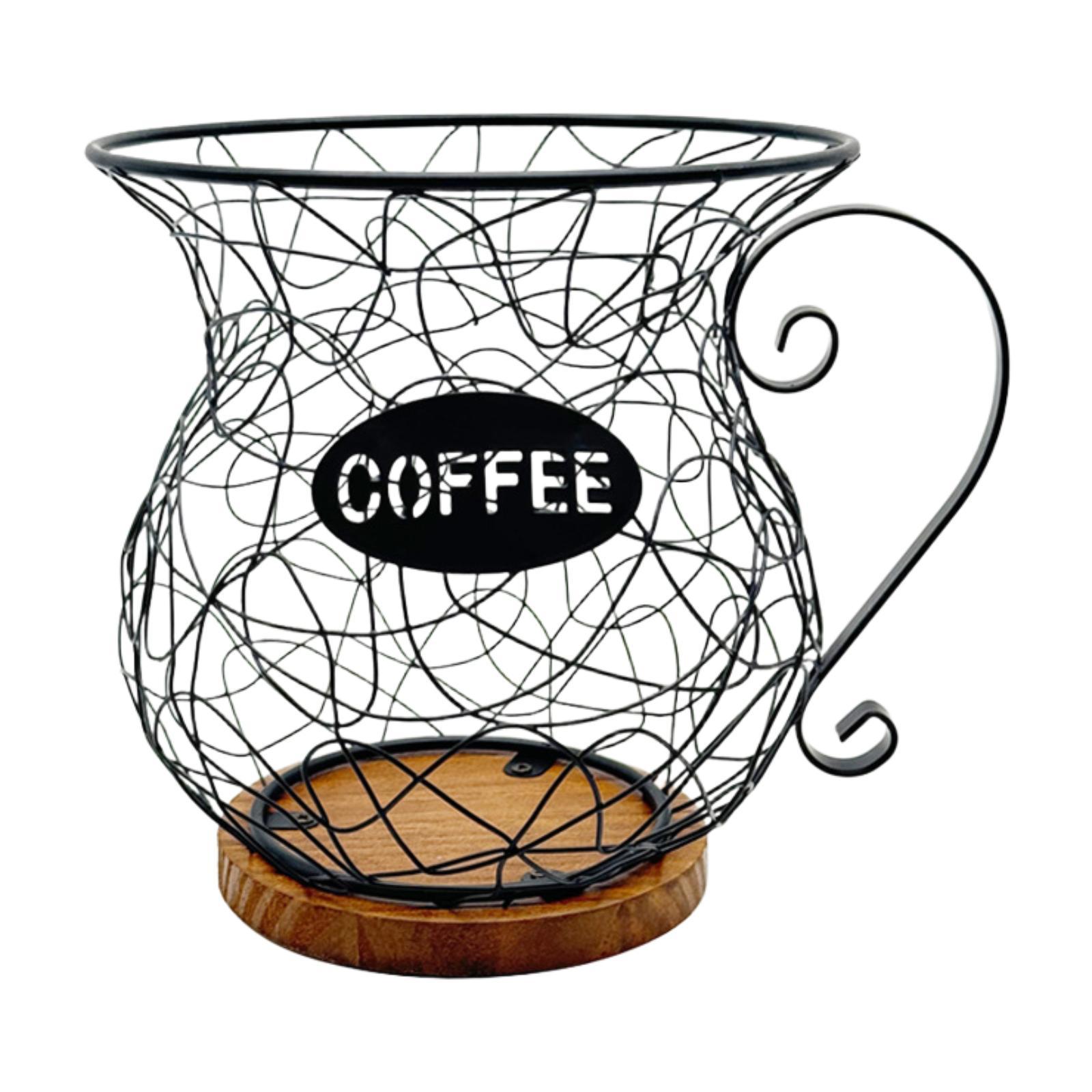 Coffee Pod Holder Black