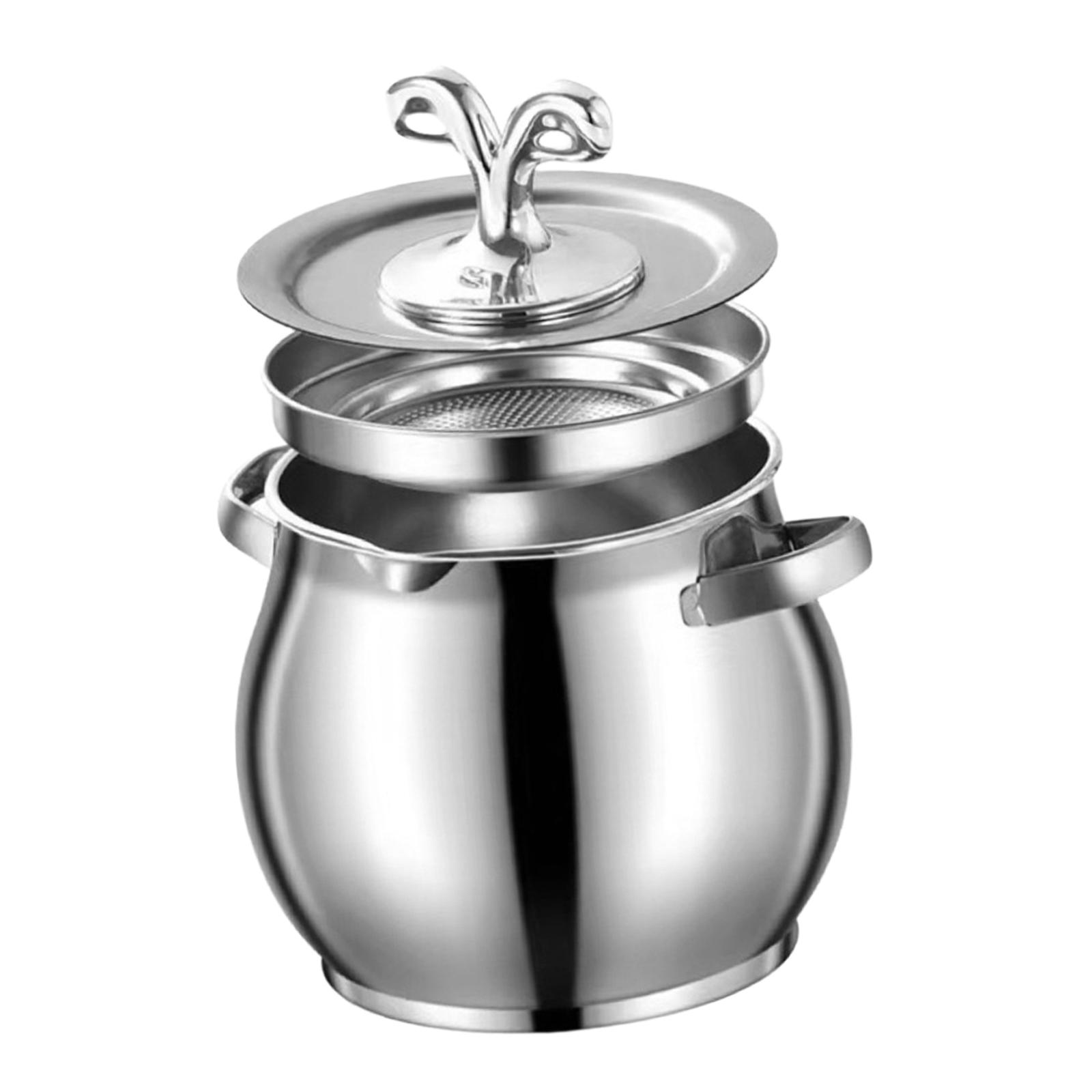 Lard Container with Lid