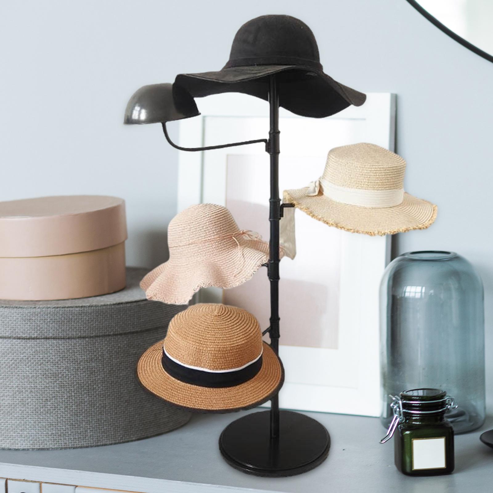 Freestanding Hat Rack with Base Modern Large Dome Shape Hat Organizer Hanger