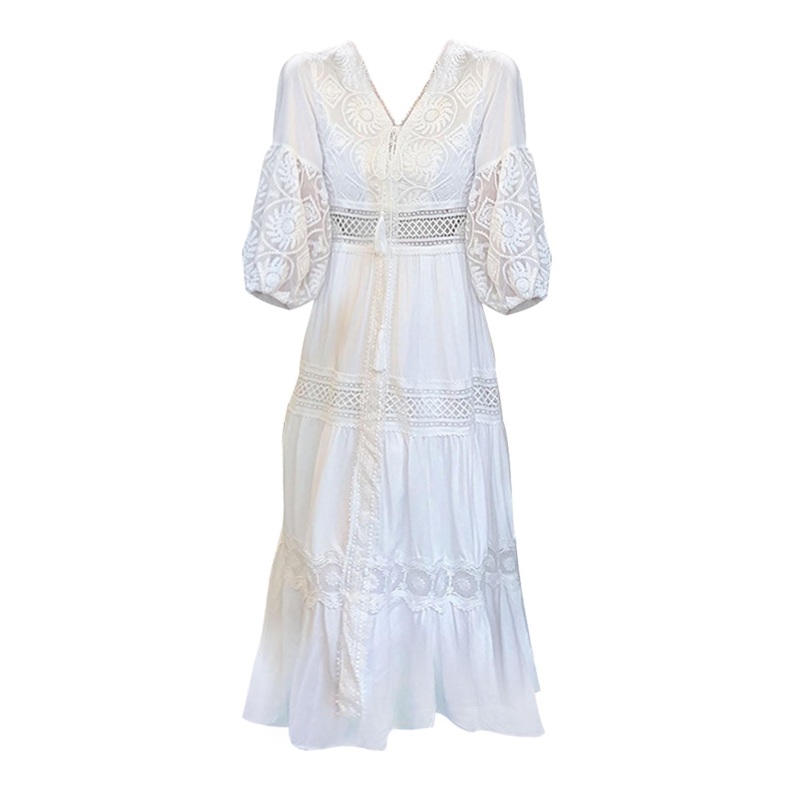 Summer Dress White