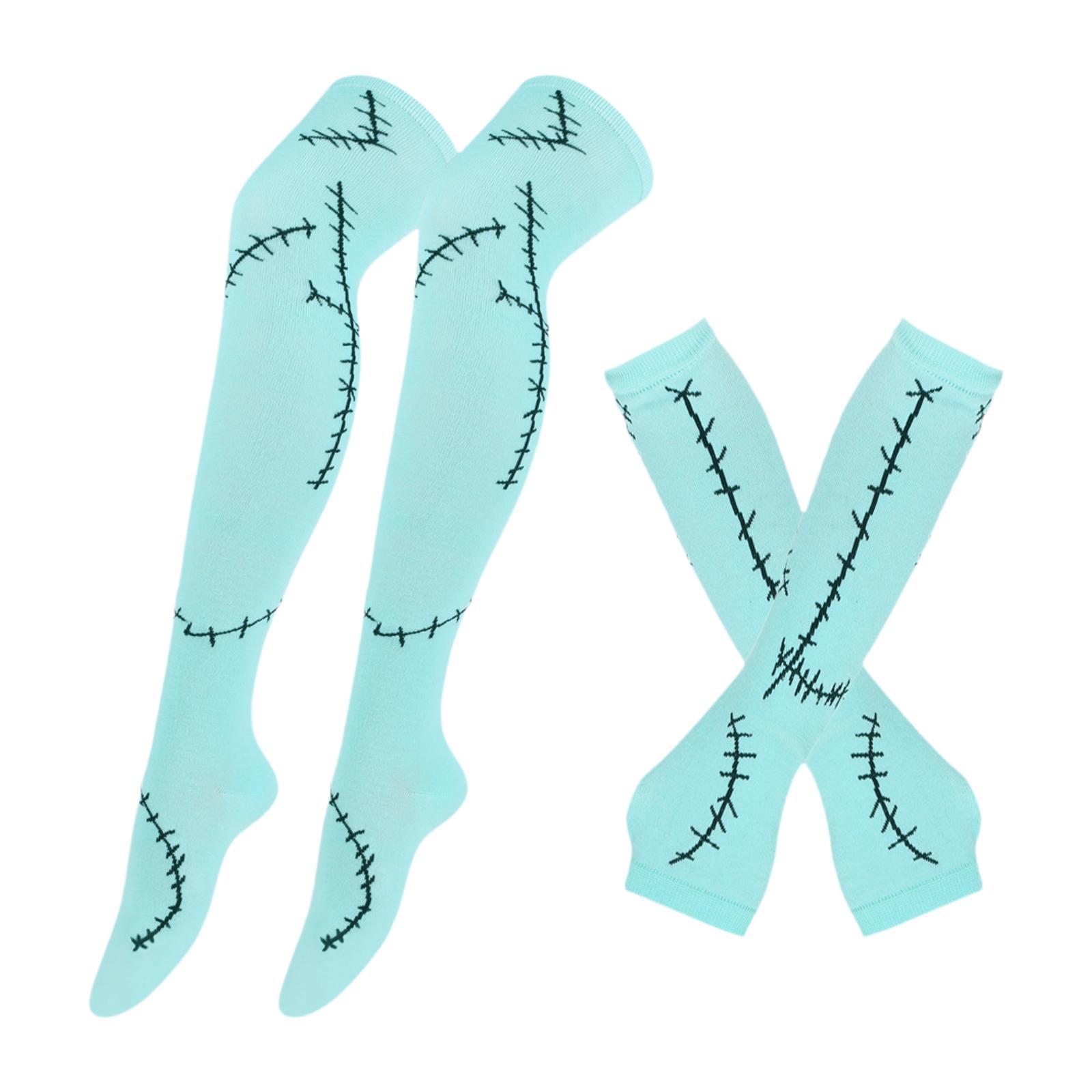 Halloween Costume Stitches Sleeves and Socks