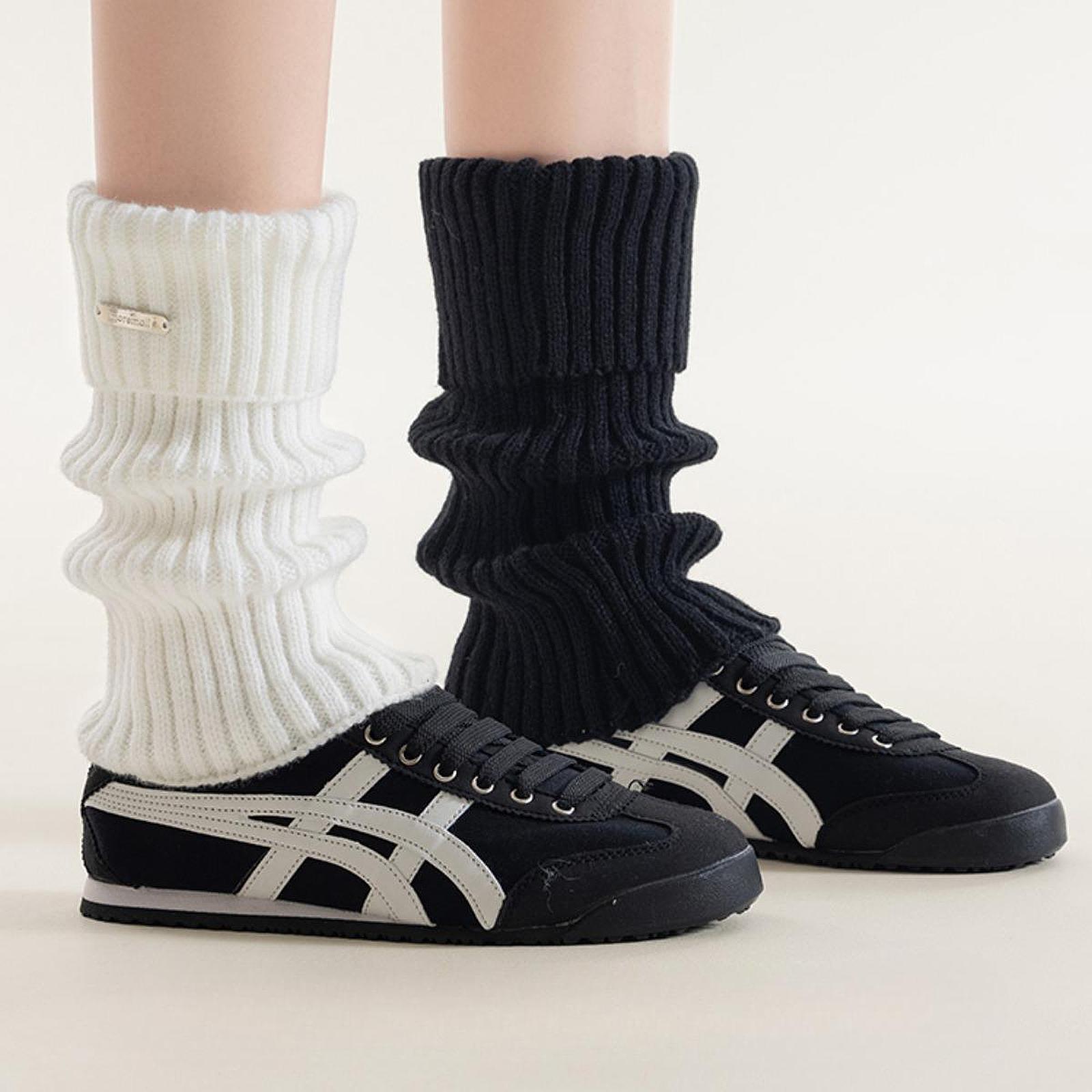 Women's Leg Warmers Casual Thick Thermal Leg Covers Footless Socks