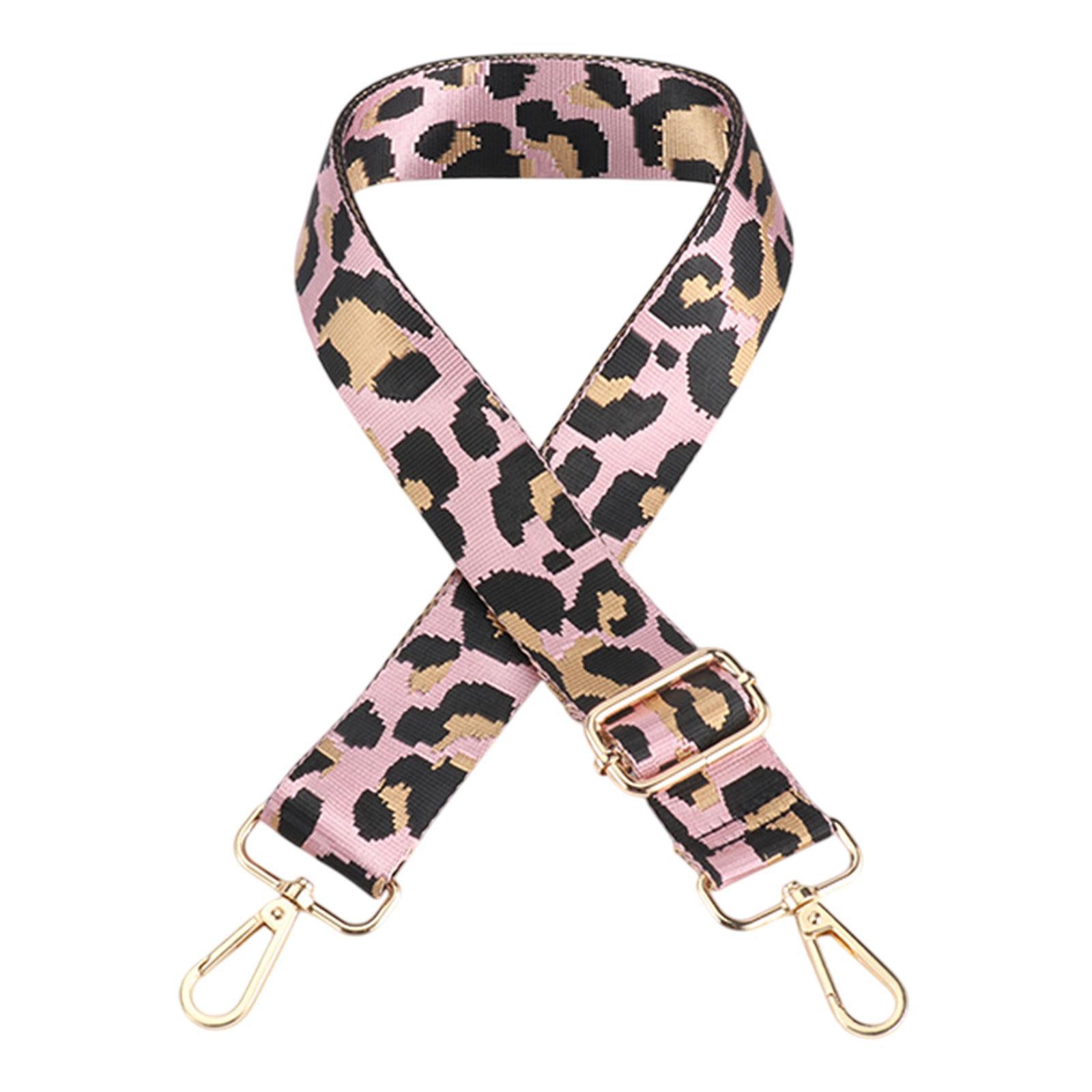 Purse Strap Leopard Print Handbag Shoulder Strap for DIY Modification Making