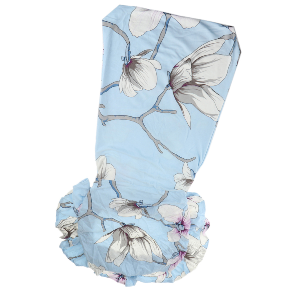 Dining Room Chair Cover Pleated Banquet Chair Seat Slipcover  Style_5