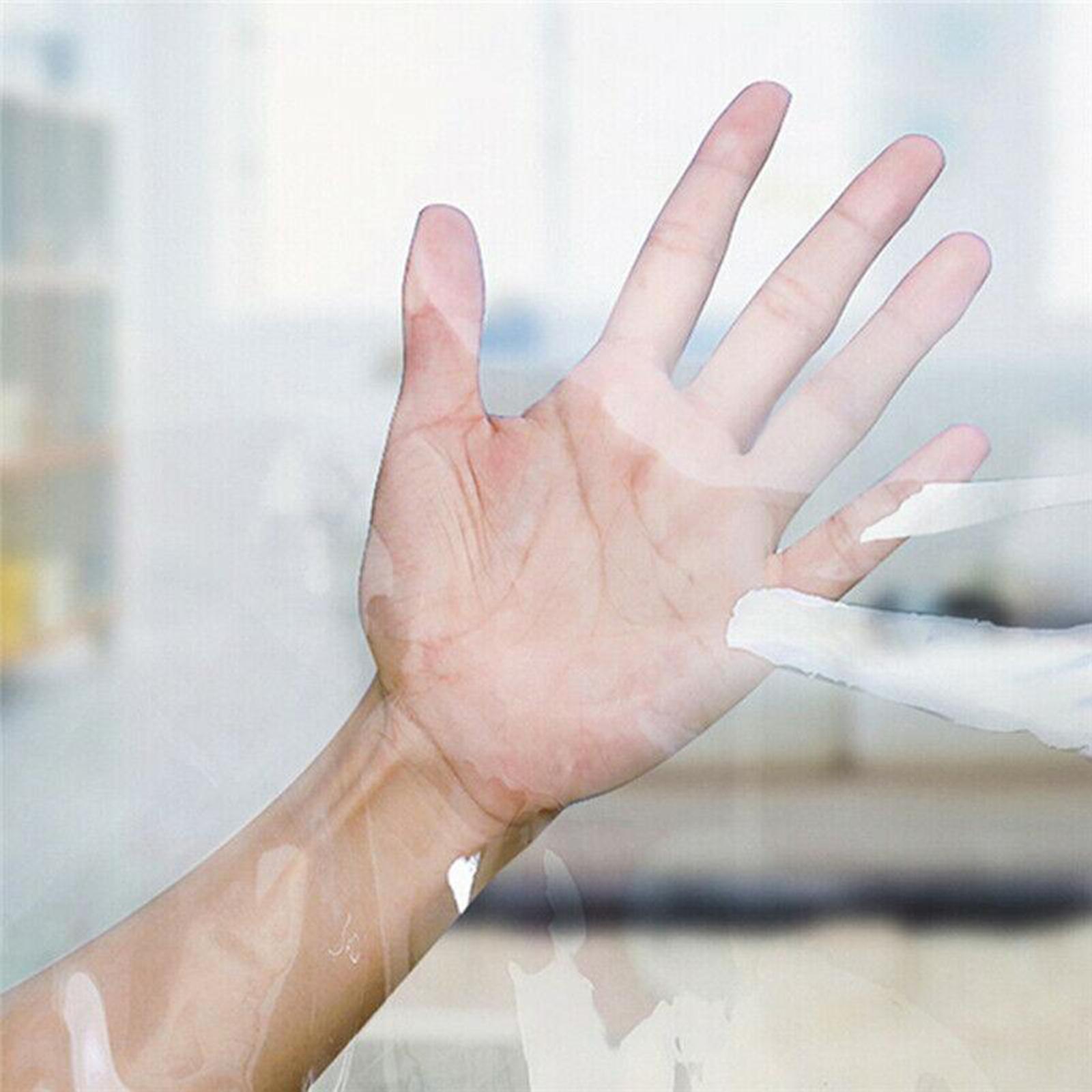 Winter Window Film Self-Adhesive Heat Insulation Windproof Warm 1.2x0.8m