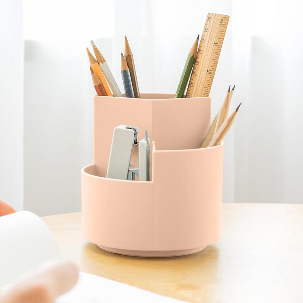 Make Up Brush Storage Pencils Holder Desktop Organizer Cherry blossom pink