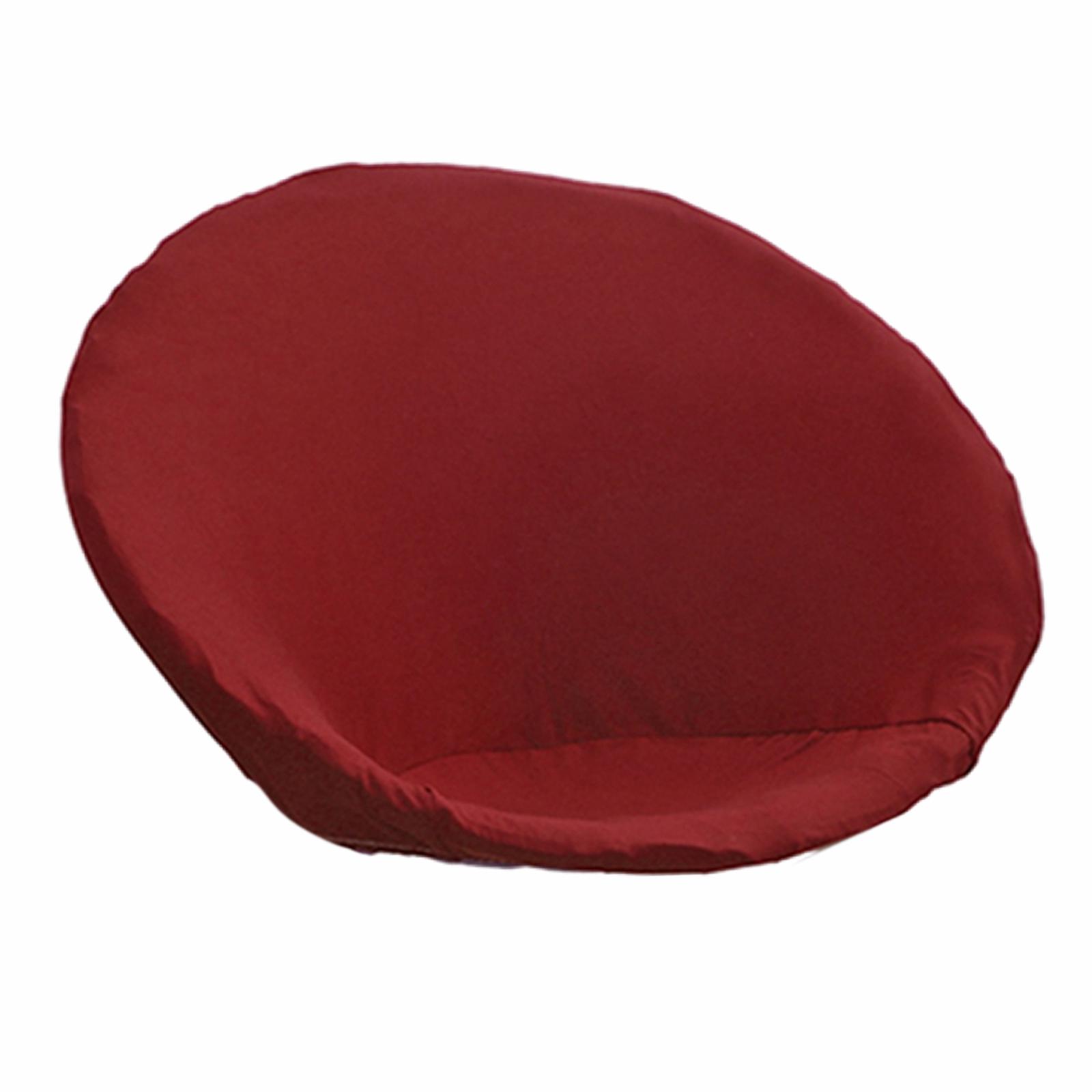 Saucer Chair Slipcover Dark Red