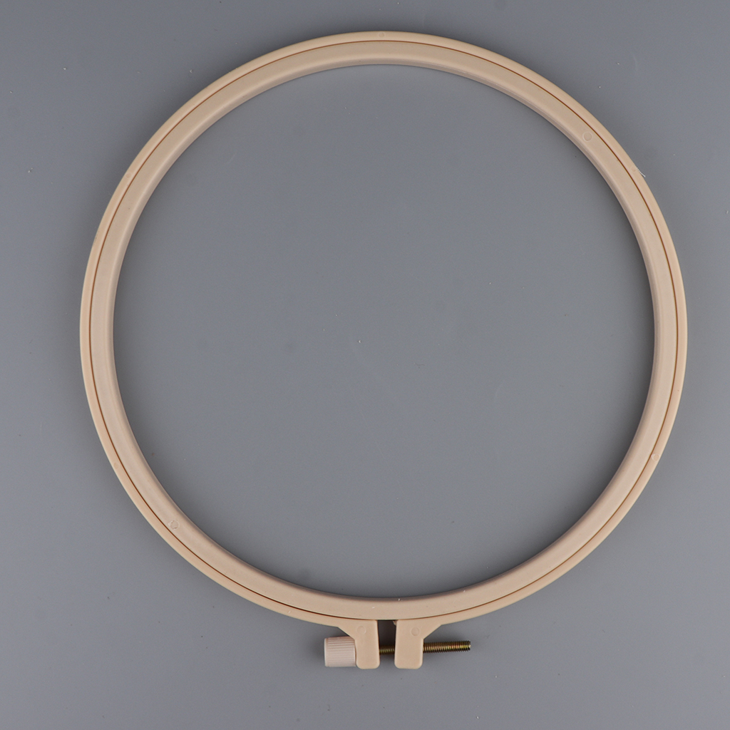 Cross Stitch Stamped Embroidery Kit with Embroidery Hoop - Flower CD002