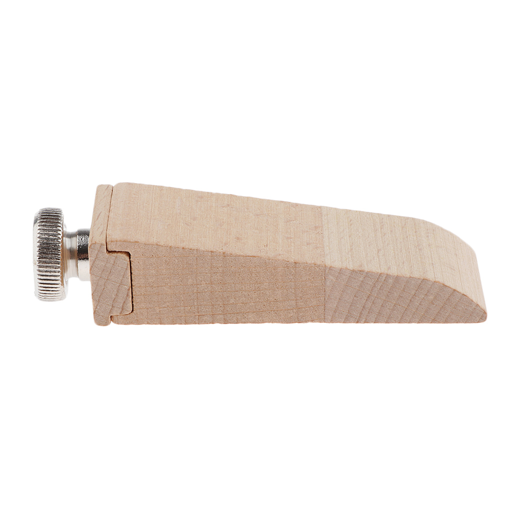 Wooden Sandpaper Block Leather Polishing Tool for Belt Saddle Style 3