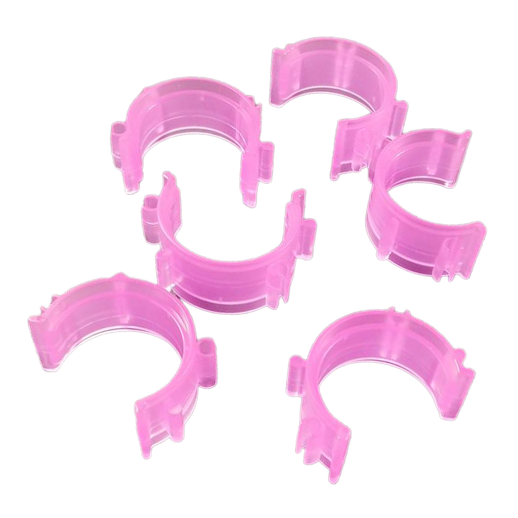 50Pcs/Pack Sewing Bobbin Small Clips Thread Clips Holder Tools Pink