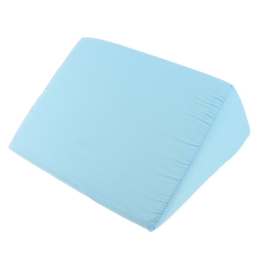 Acid Reflux Foam Pure Bed Wedge Pillow Leg Elevation Back Lumbar Support Cushion