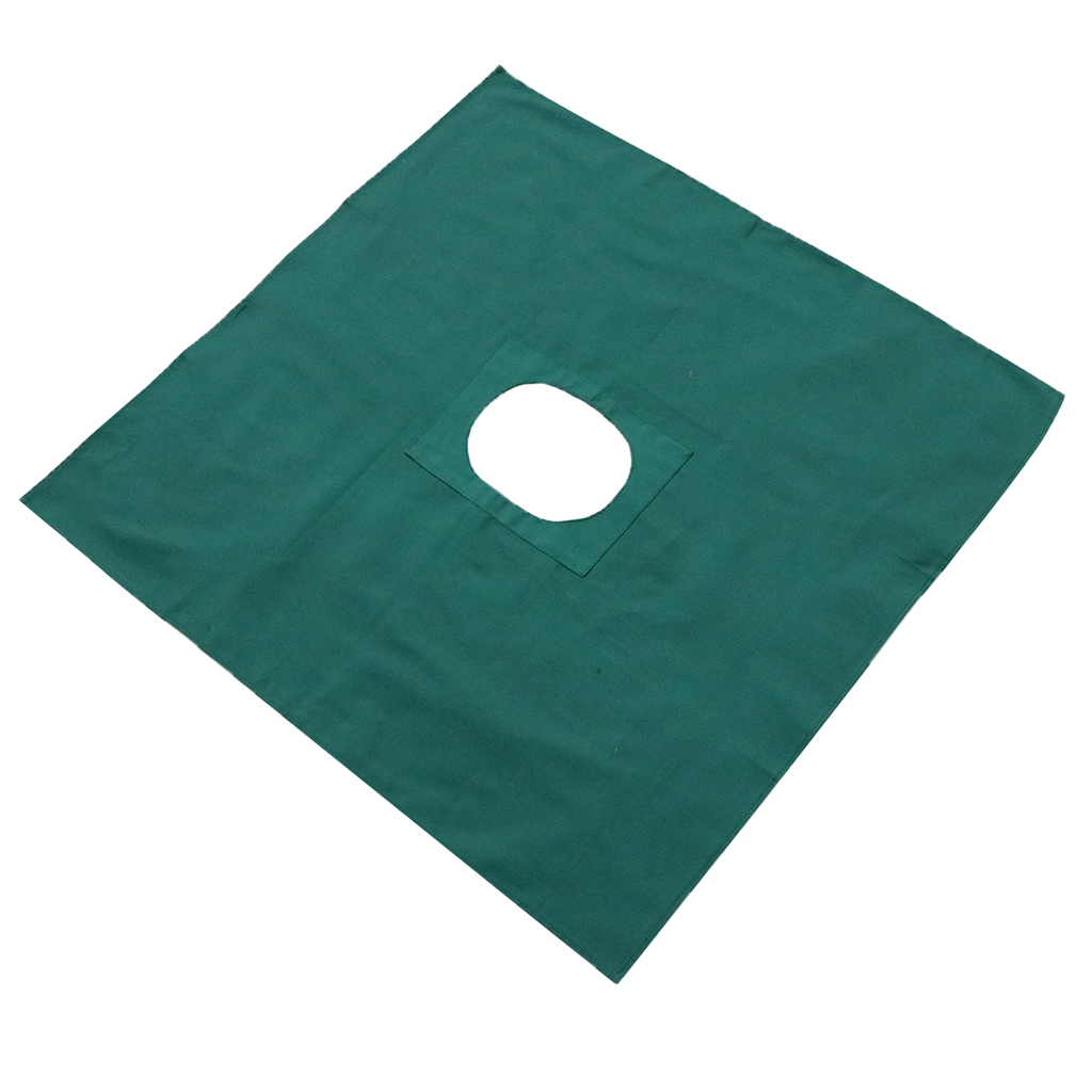 Cotton Double Eyelid Surgery Oral Mouth Hole Towel Beauty Salon 80x80cm