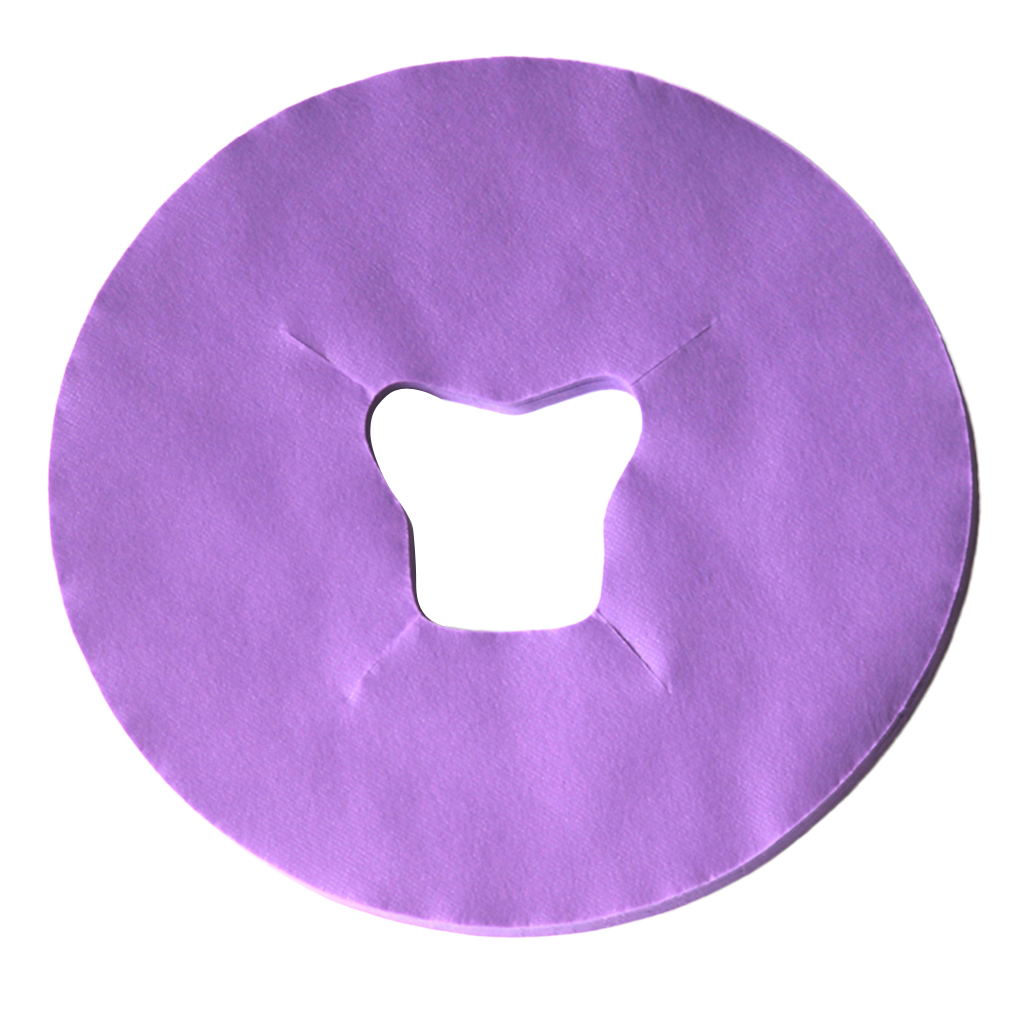 100Pcs Nonwoven Disposable Beauty Massage Face Cushion Headrest Cradle Cover