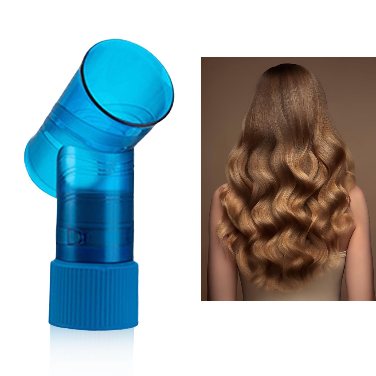 Hair Curl Diffuser Wind Spin Hair Dryer Blower Accessory Universal Blue