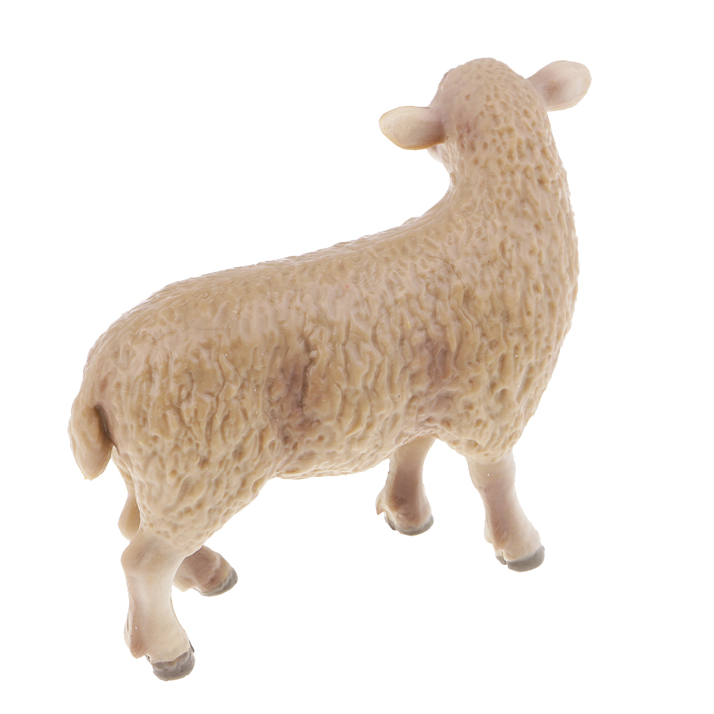 Mini Educational Farm Animal Toy Plastic Sheep Goat Figure Fun Party ...