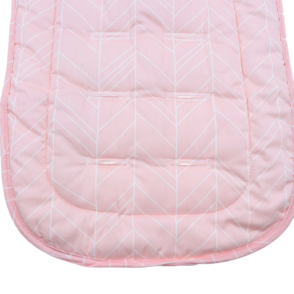 Stroller Car Seat Padding Baby Toddler Pram Liner Pad Cushion Pink