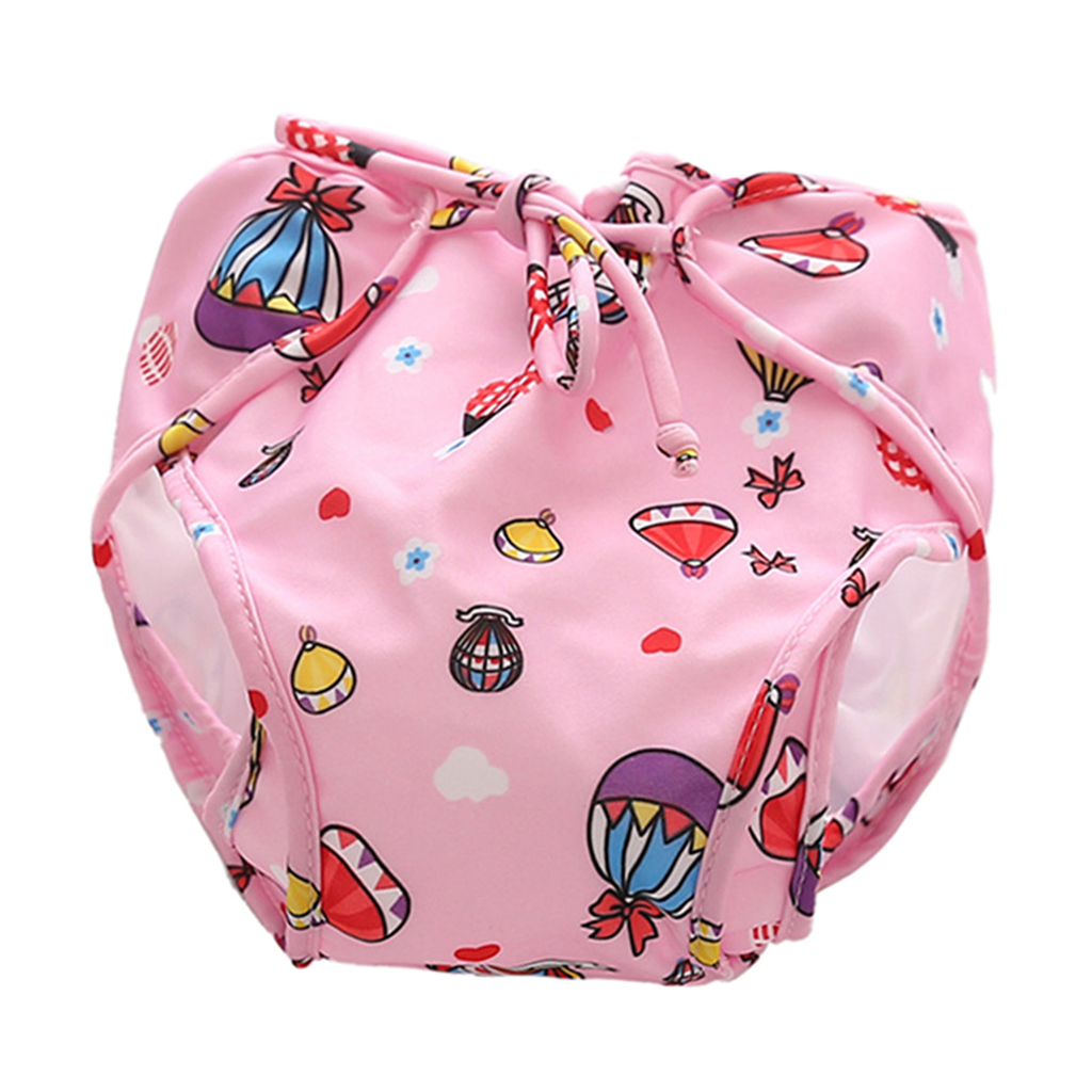 Baby Swim Diaper Pants Nappy Cover Pink(8.5-12.5KG)